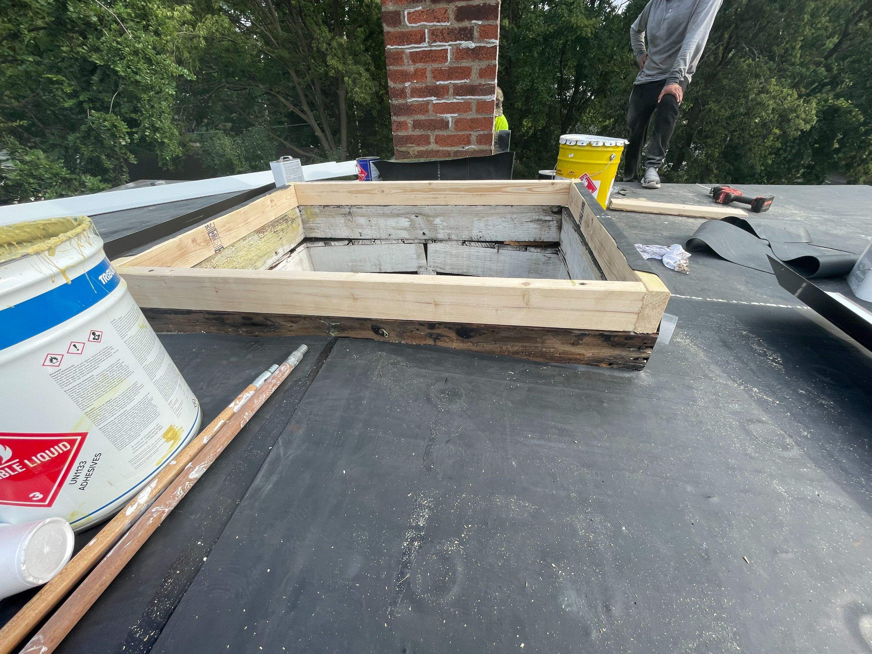 EPDM Flat Roof  by Honest Exteriors