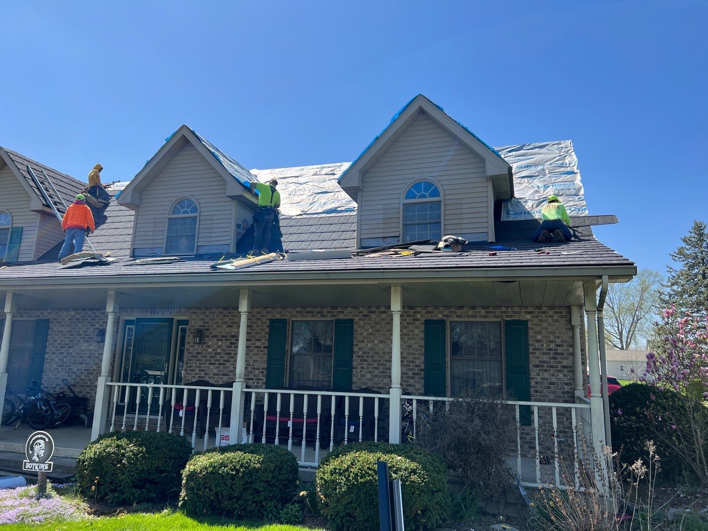 Residential Roofing Repair using Metstar Stone Coated Charcoal by Nitro Roofing and Construction
