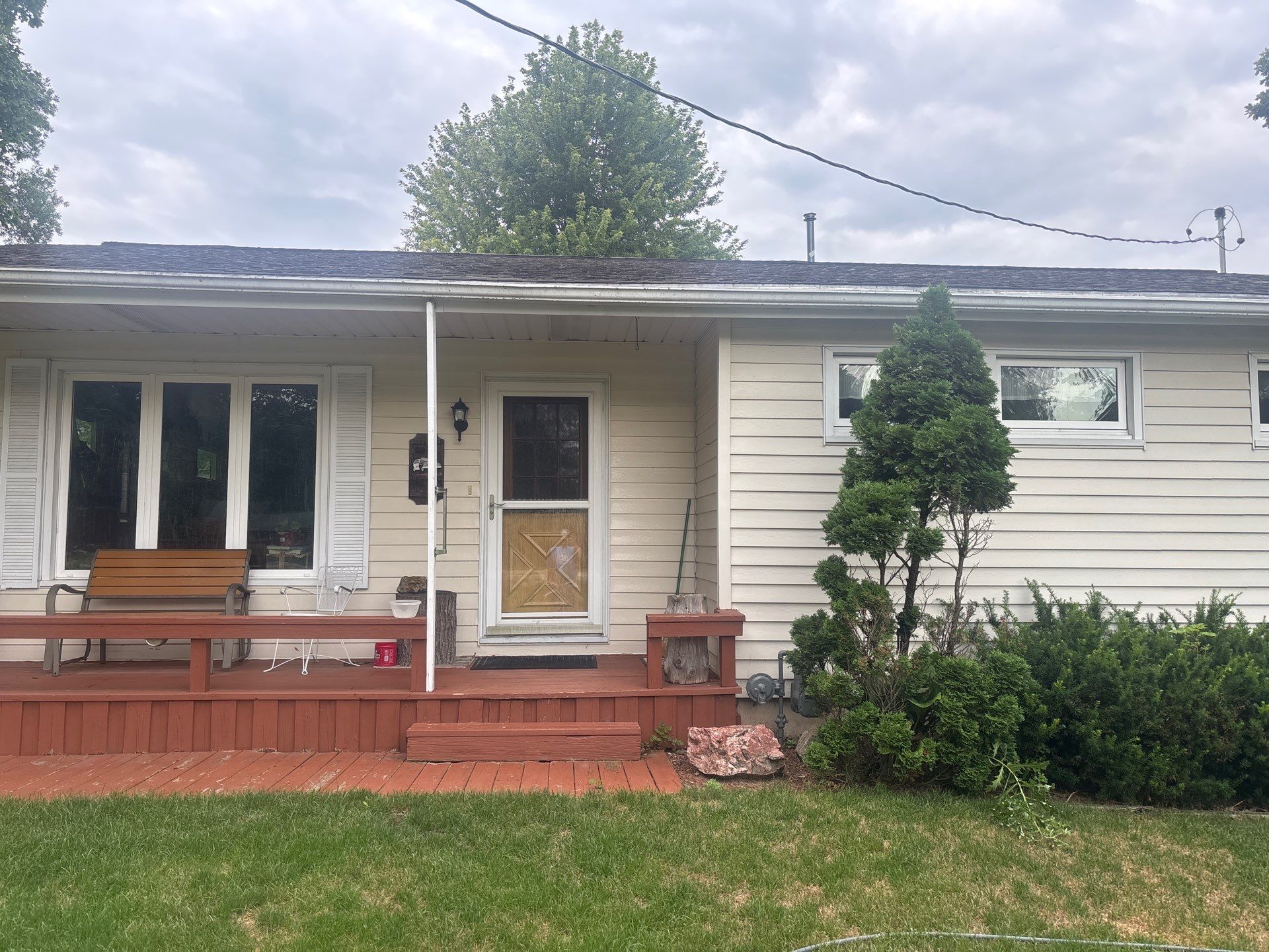 Vinyl Siding and Deck Pressure Washing Service in Stoughton by Under Pressure Power Washing
