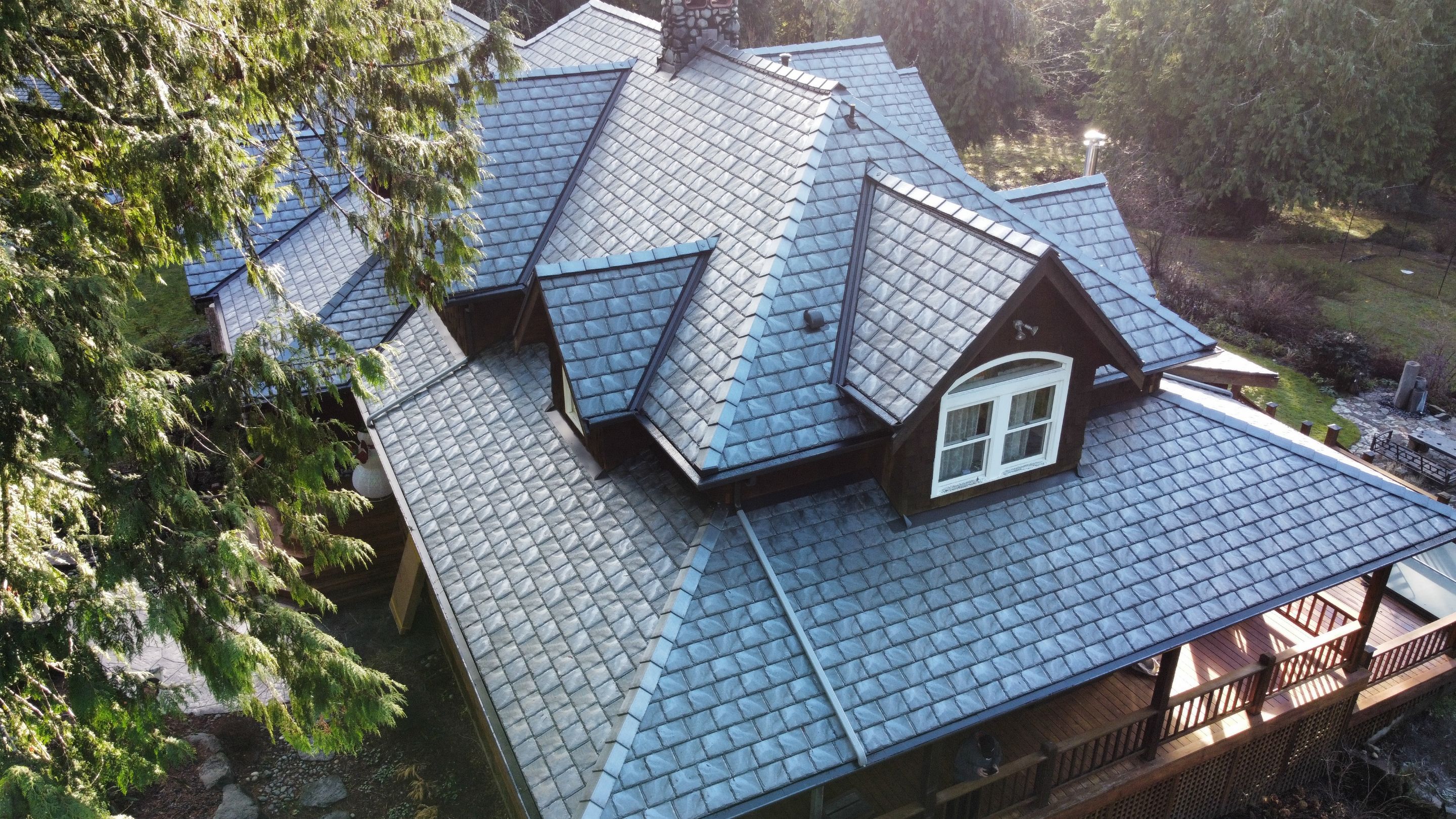 EuroShield Rubber Slate Roof using EuroShield: Rundle Slate in Woodinville by RoofSmart