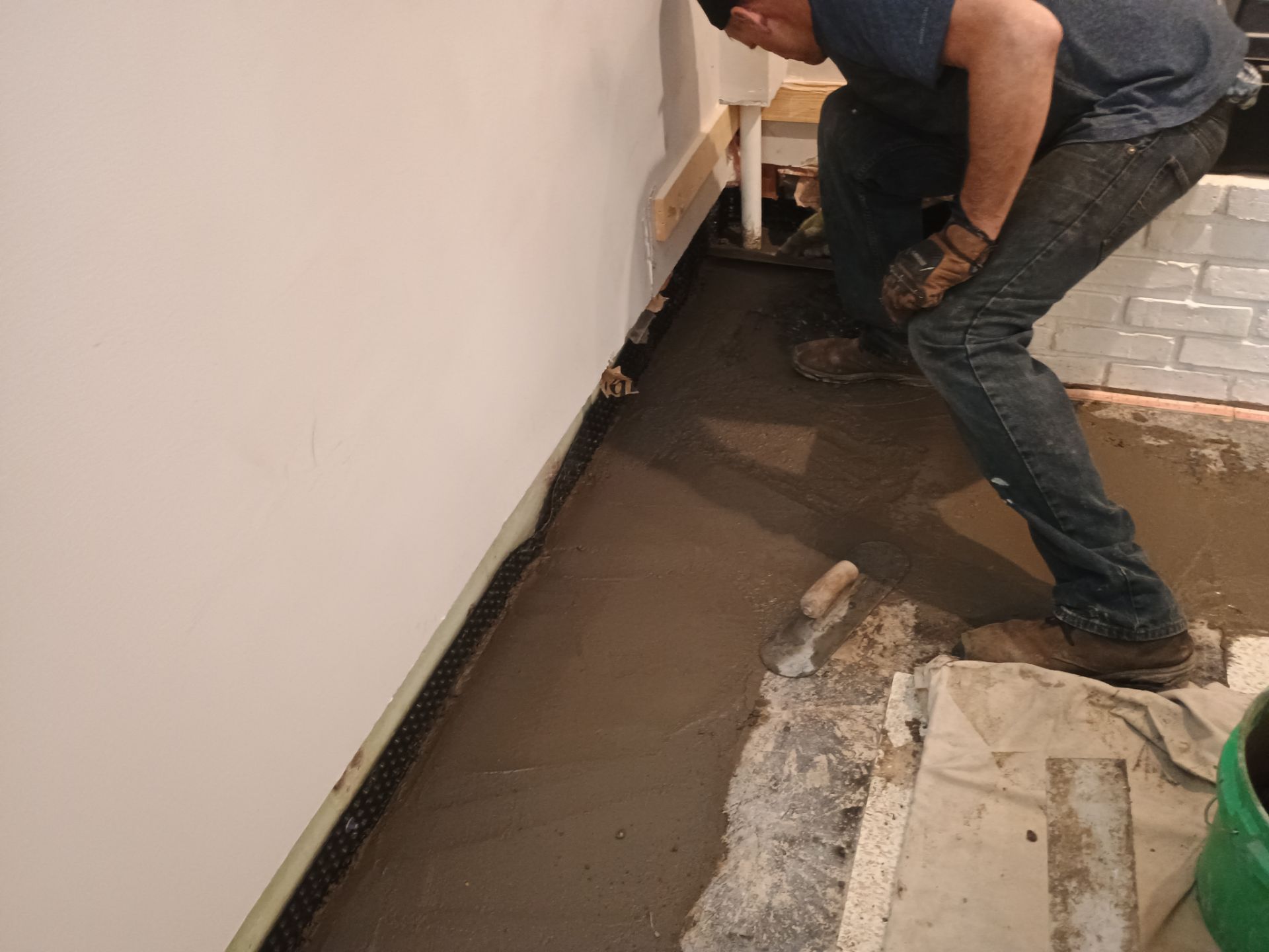 Interior Drain Tile & Sump Pump in Northwest Minneapolis by Waterproofing Northeast
