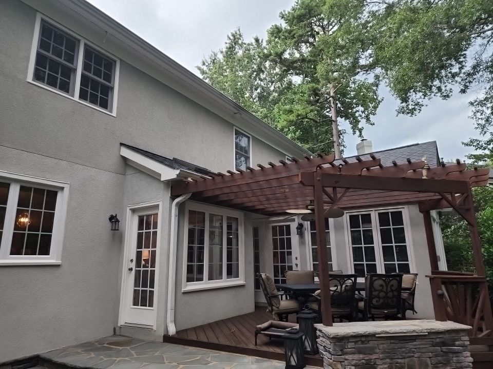 House Wash using cleaner by Power Wash Masters LLC