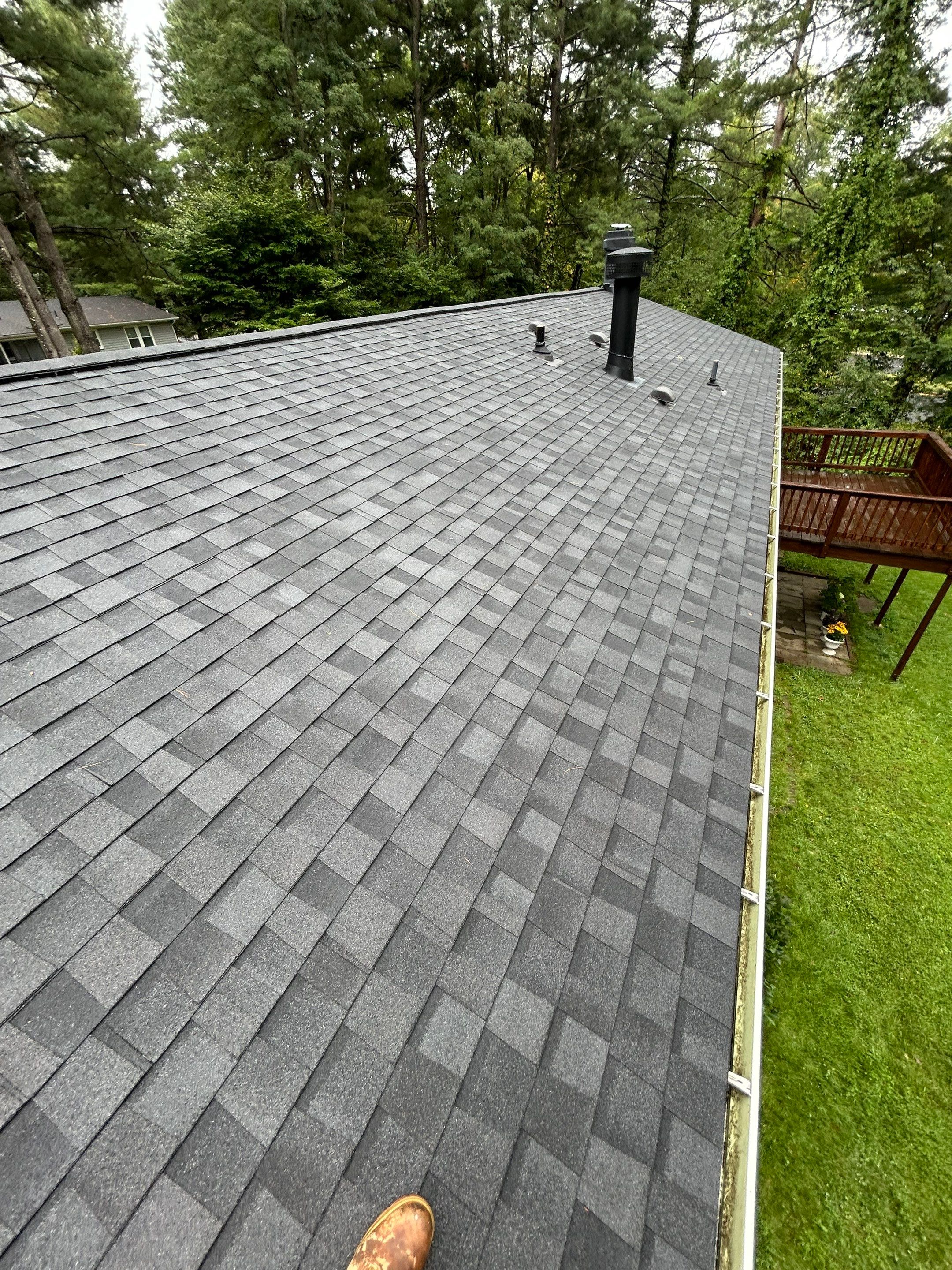 Reston: Roof Replacement with CertainTeed Landmark Pro Designer Shingles in Max Def Moire Black by RM Banning, Inc.