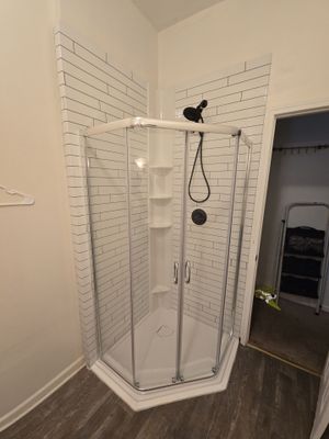 Corner Shower