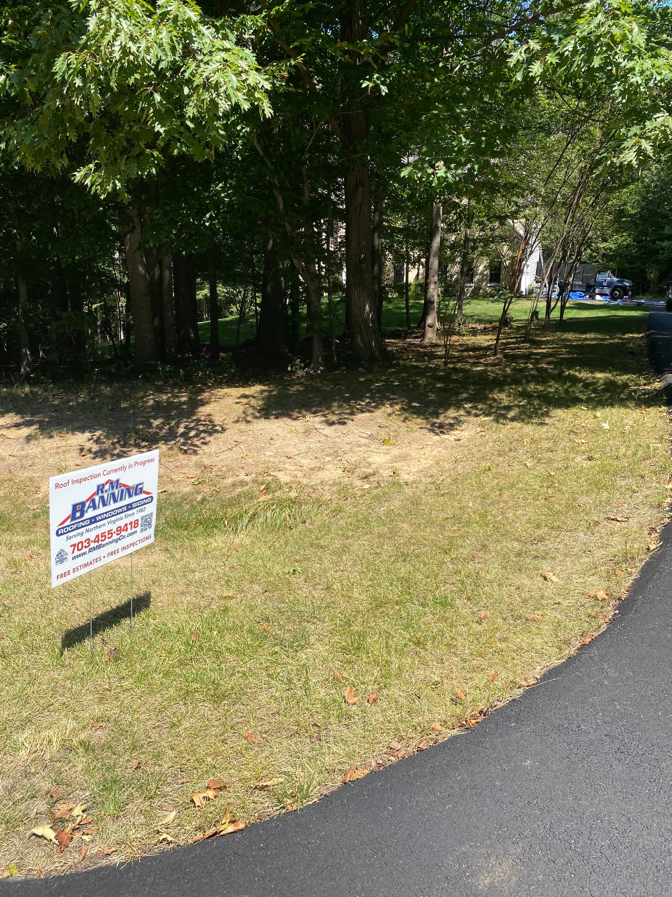 Fairfax station: Residential Roof with CertainTeed Landmark Pro in Max Def Shenandoah  by RM Banning, Inc.