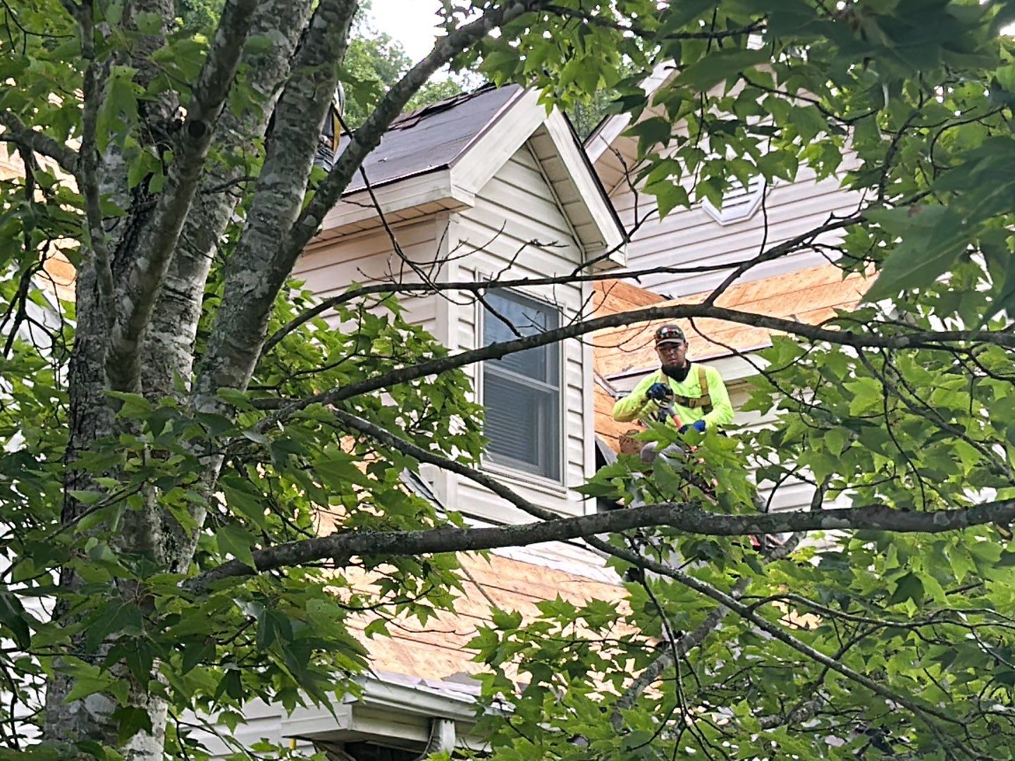 Residential Roofing Installation using Metal by Mr. Roofer