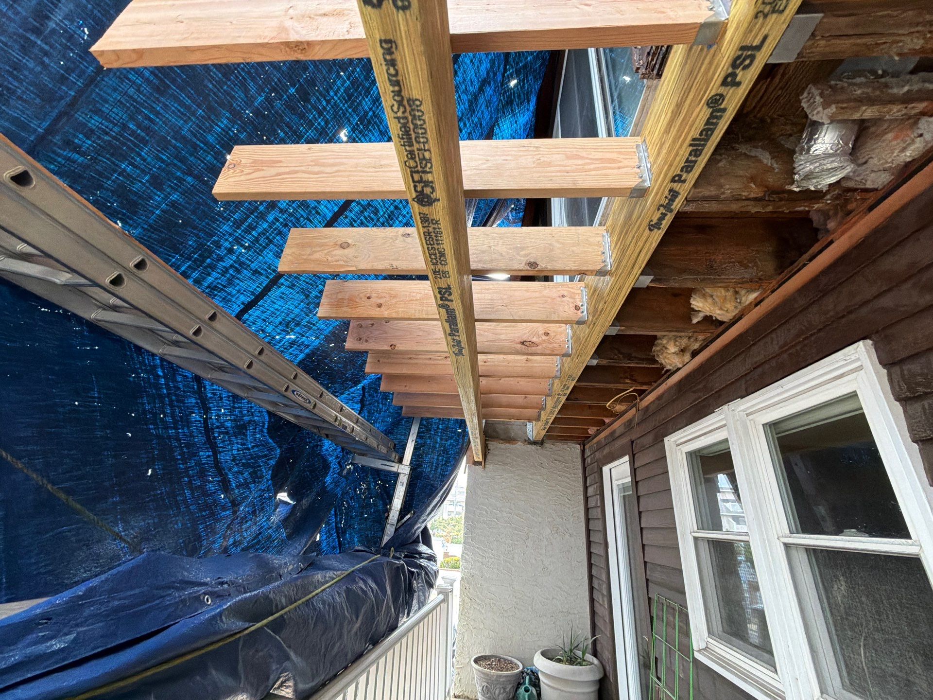 Multi-Level Balcony Reconstruction and Structural Wood Rot Repair in Sea Bright by REVIXPRO