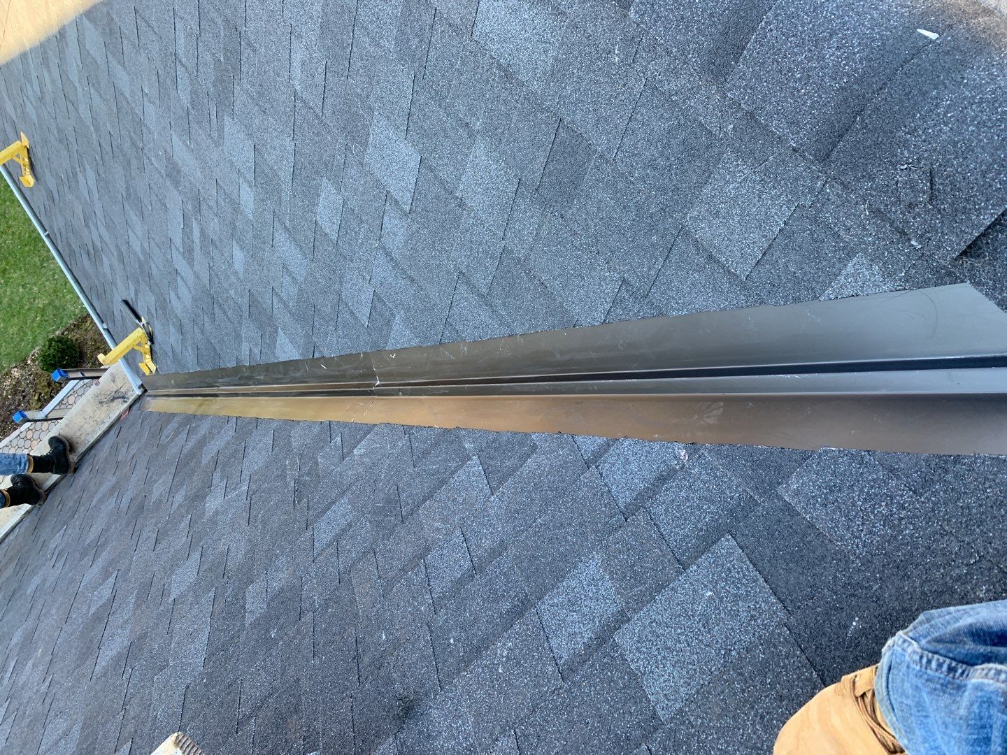 Residential Roofing Installation using Owens Corning TruDefinition Onyx Black by A Plus Exterior