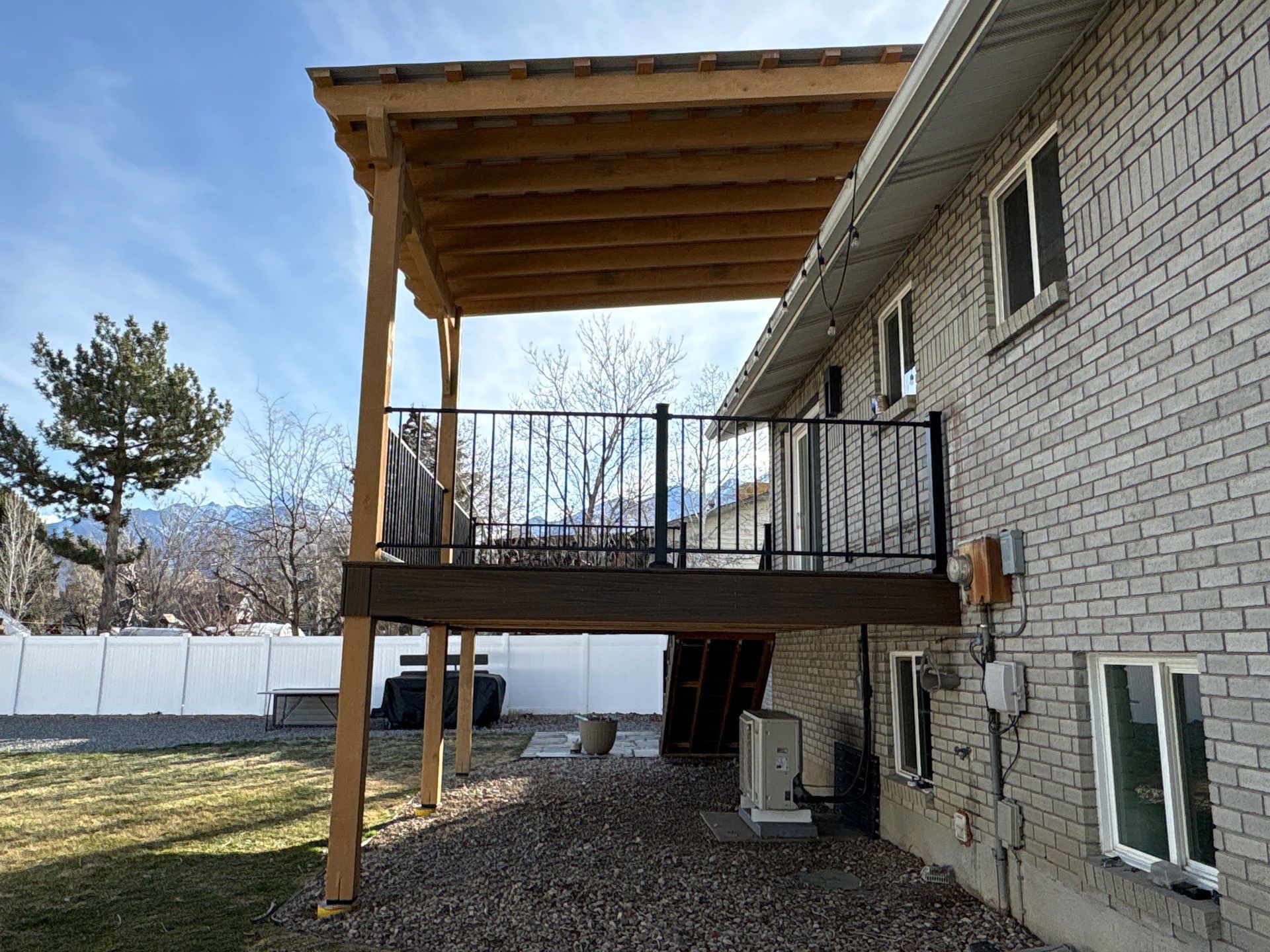 Custom Covered Deck by SAGE Decks