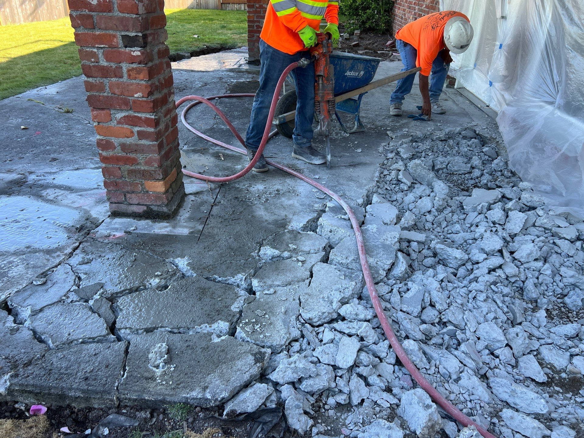 Susan | Concrete Patio by Jireh Asphalt & Concrete Inc 