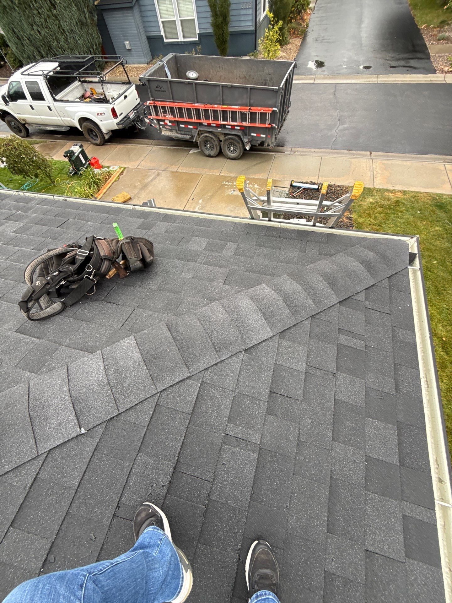 Residential Roof Replacement with Architectural Shingles in Boise by Olive Roofing