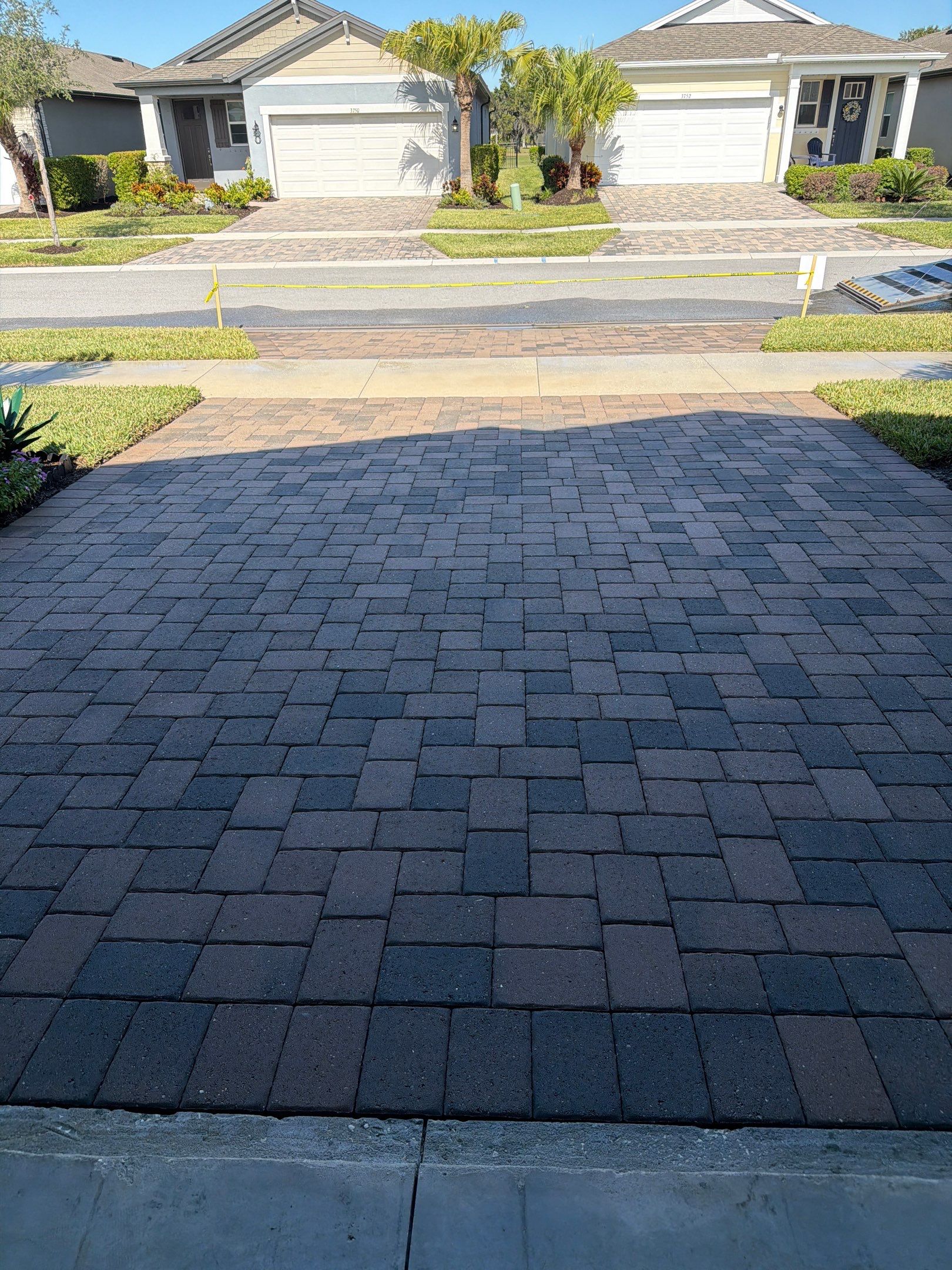 Driveway and Walkway Paver Sealing in La Paloma Sun City Center by Supreme Paver Experts