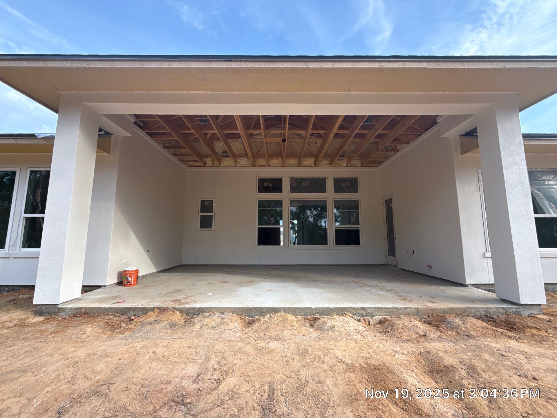 Pre-Landscape Precision: Stucco Finish with Backer Rod Detail by Apex Conventional Stucco Llc
