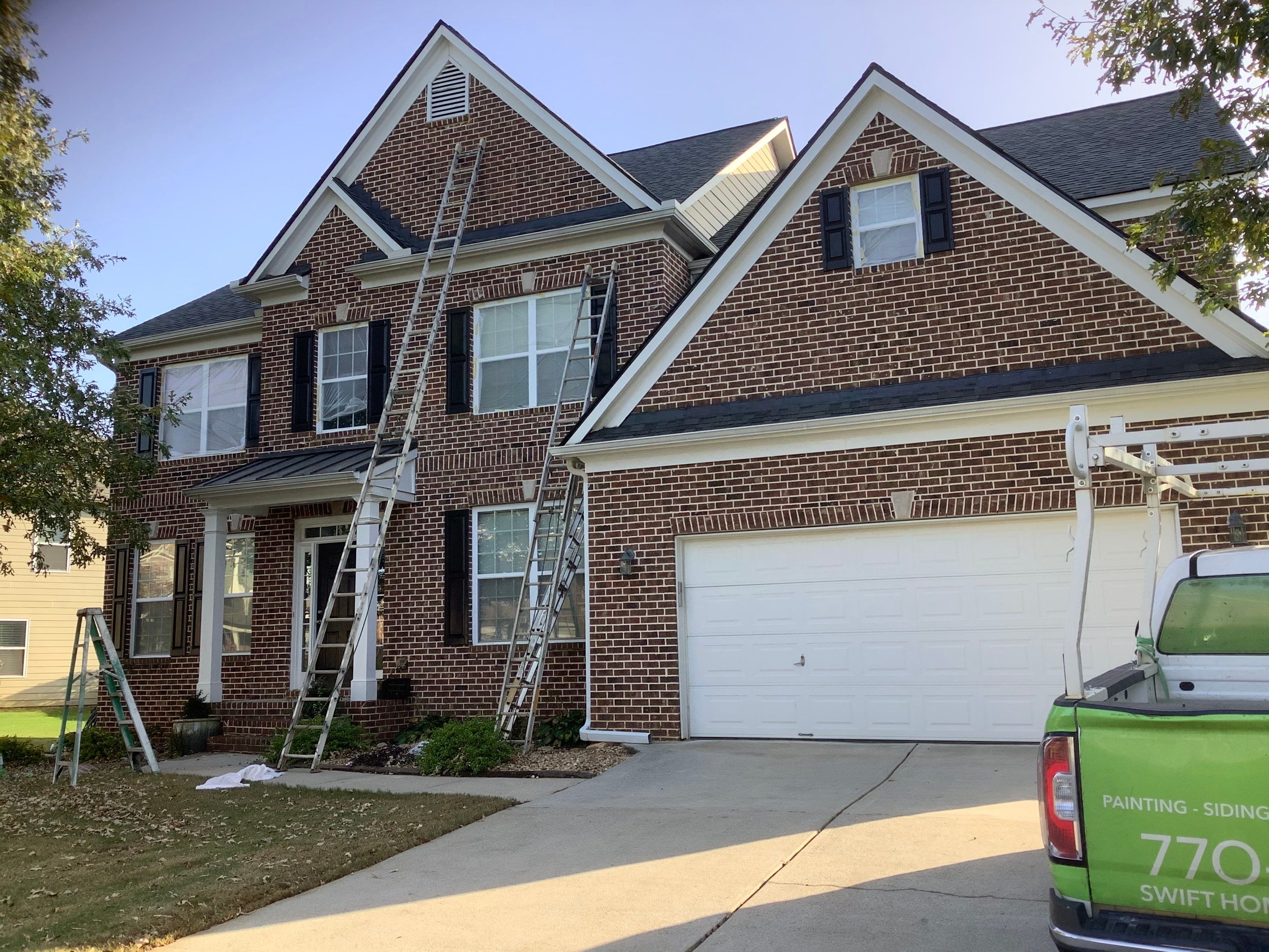 Exterior Siding Refresh and Full House Repaint in Cumming by Swift Home Renovations