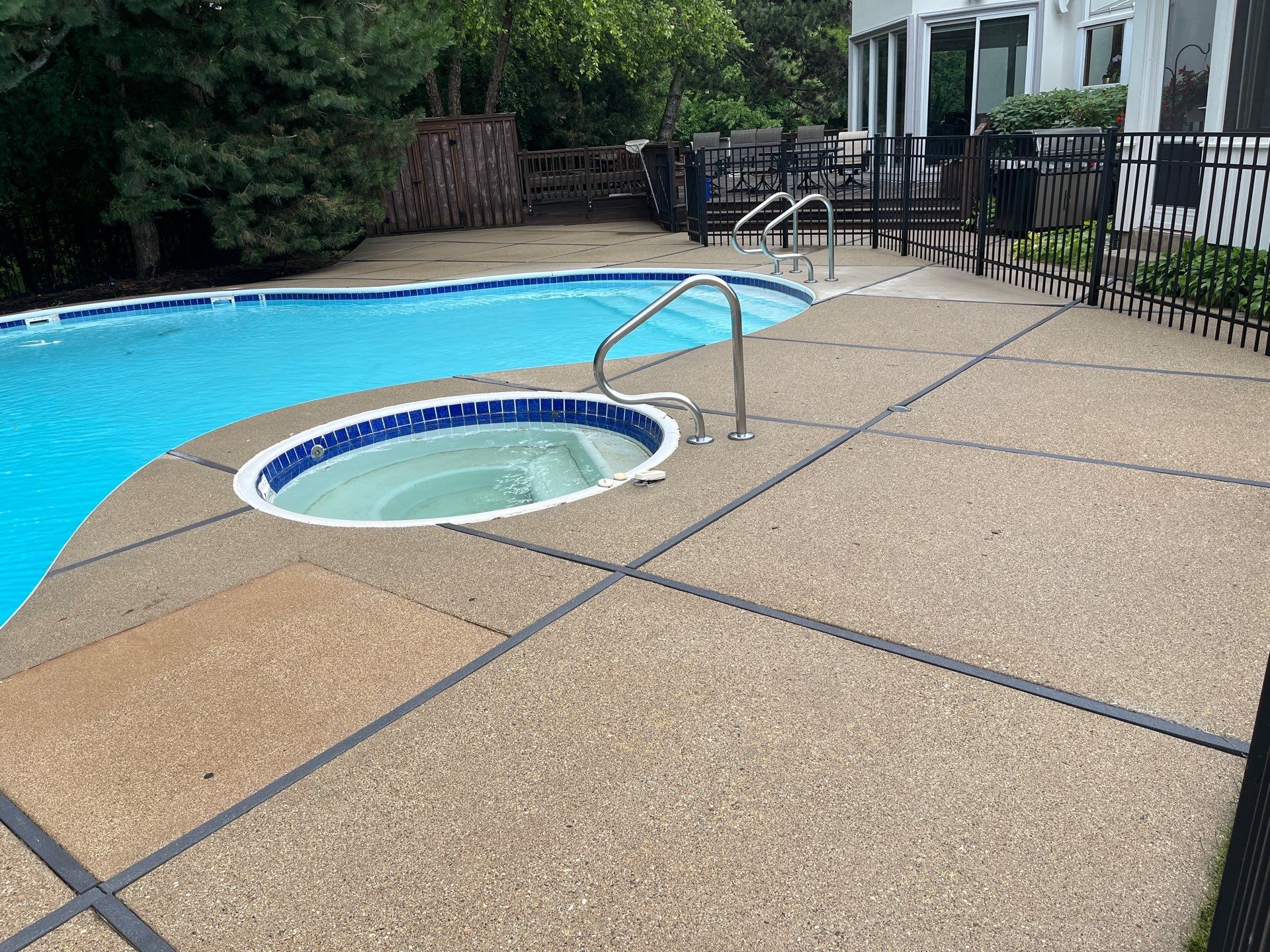 Pool Deck Pressure Washing by Northern Power Washing LLC.