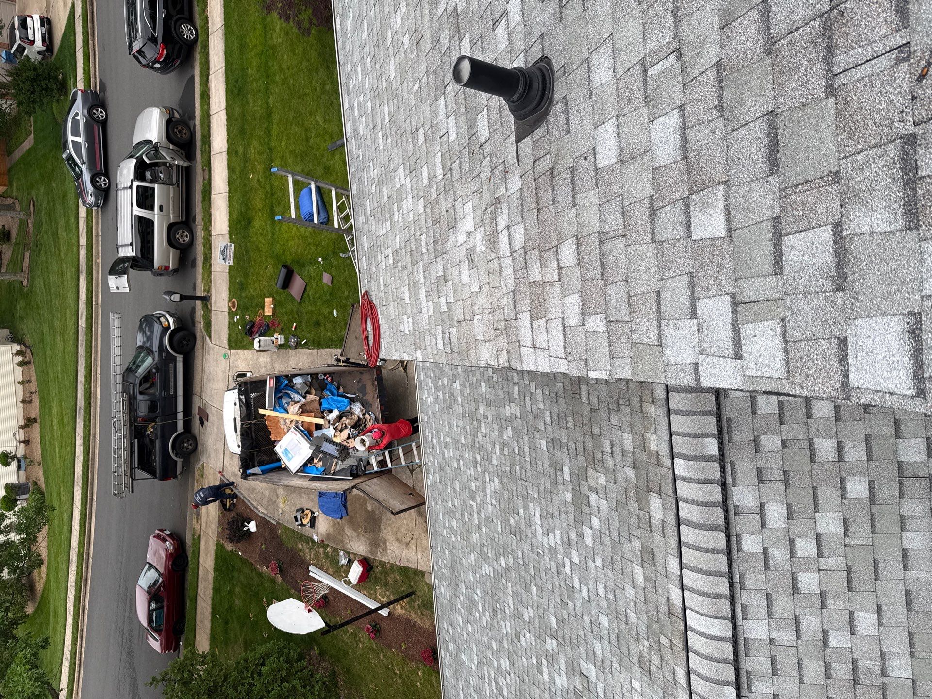 Burke: Residential Roof Replacement with CertainTeed Landmark PRO in Max Def Cobblestone Gray by RM Banning, Inc.