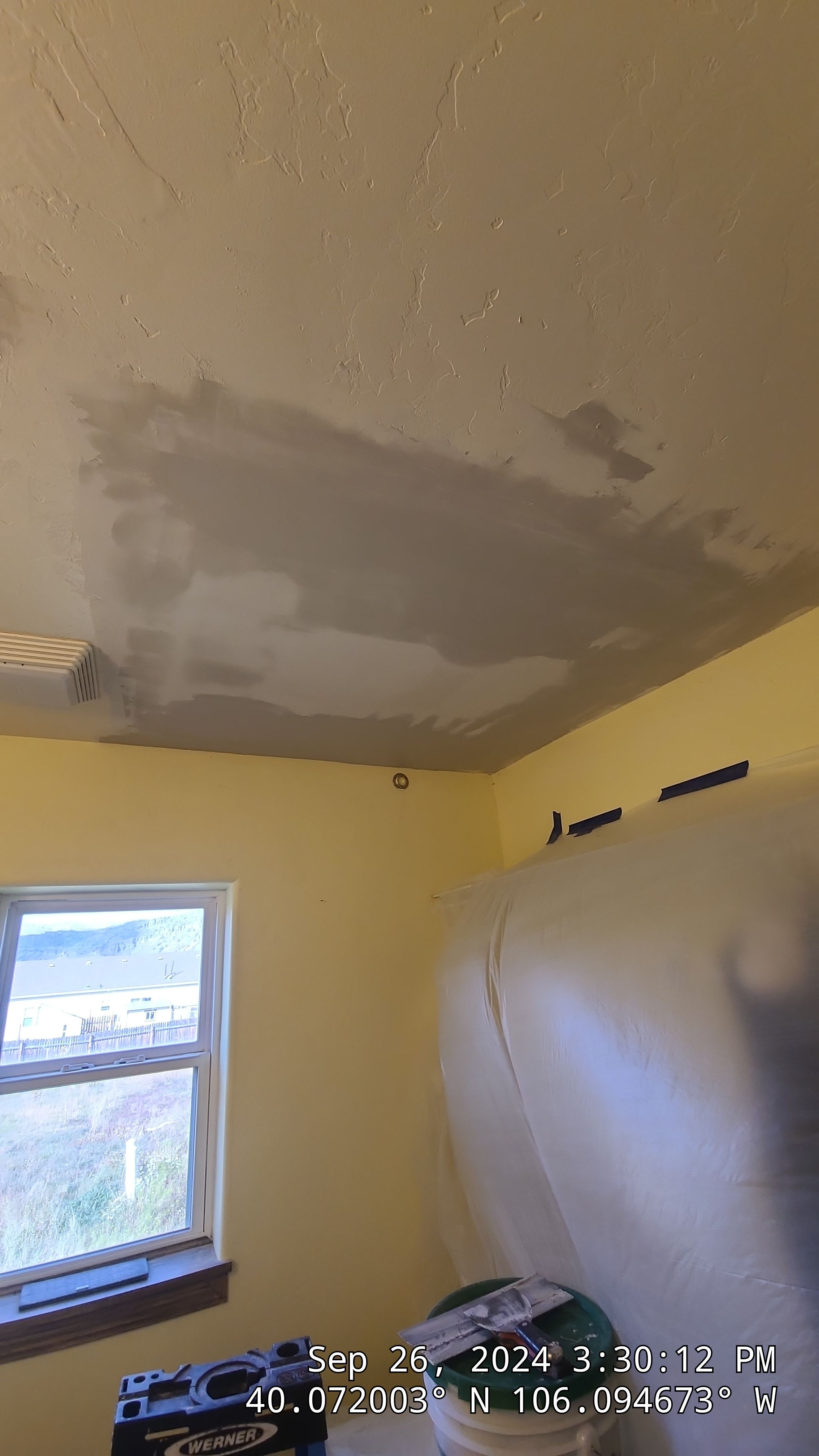 Drywall Repair Using Drywall Mud by Wheatley Creek Services