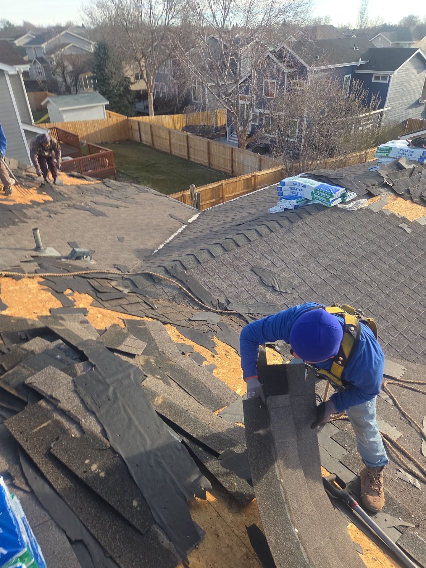New Roof using Malarkey - Vista - Weather wood plus by RTP Roofing Company