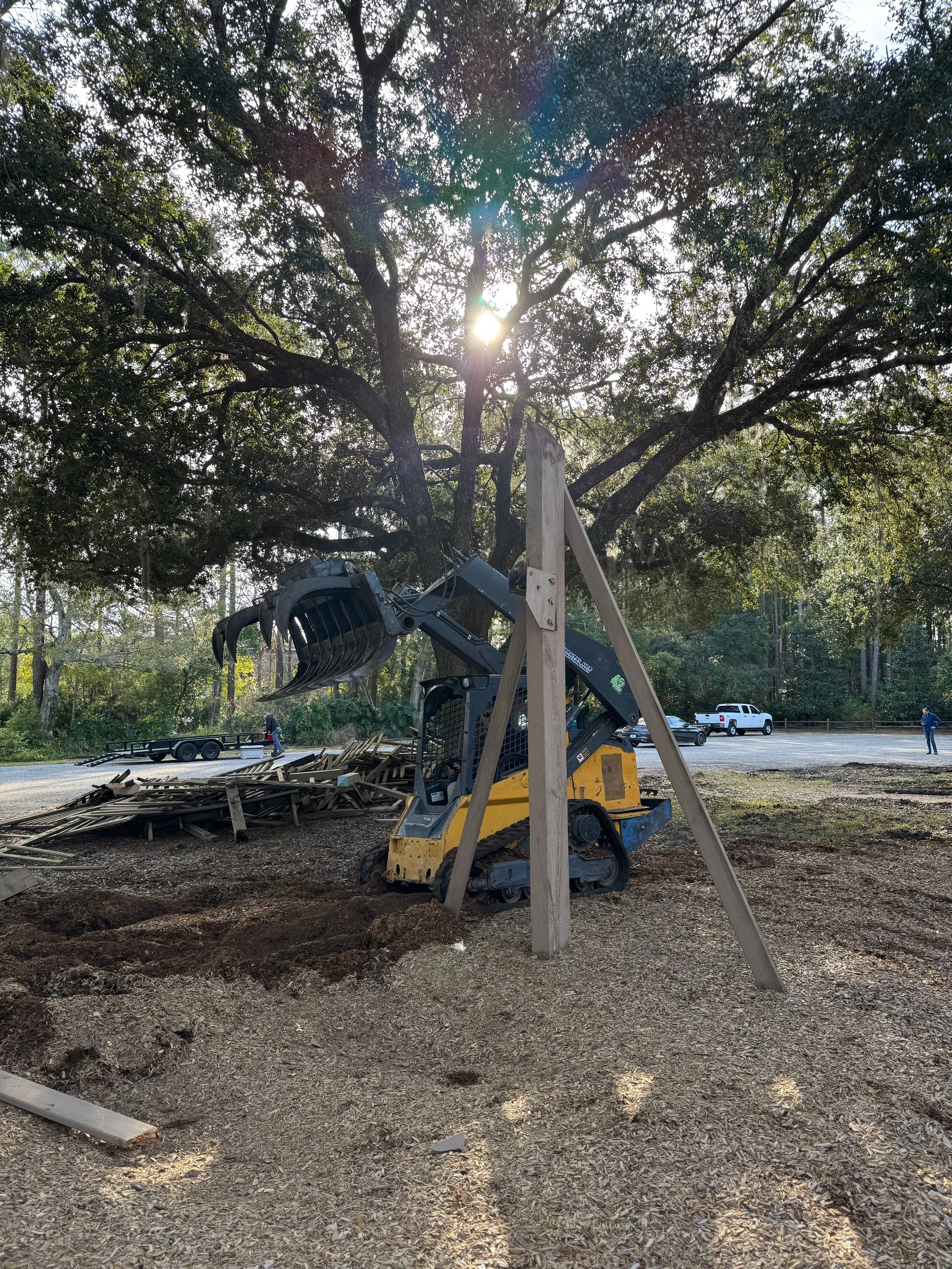 Volunteer Work | Deerwood Community Playground by ProGreen Services