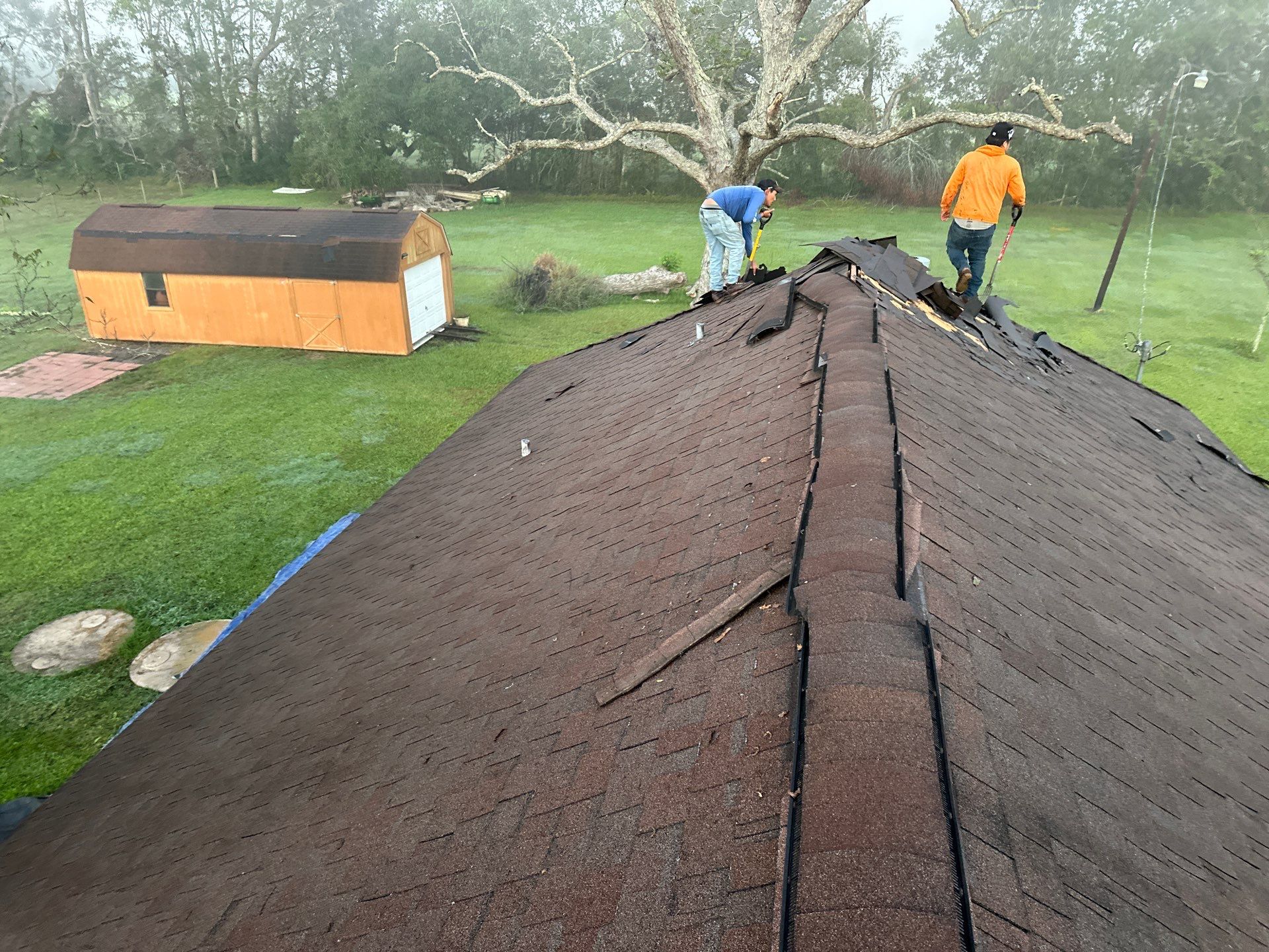 GAF HDZ TIMBERLINE BARKWOOD by Motion Roofing