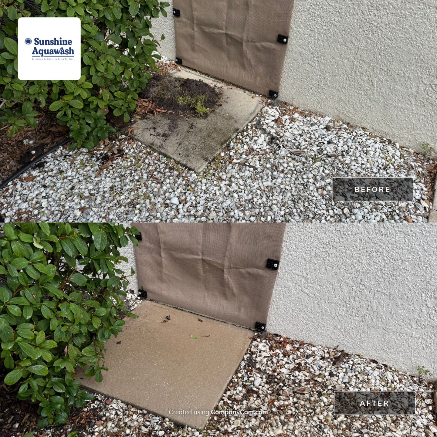 Patio, Vinyl Fence, & Partial House Wash in Creekside, Parrish, FL | Sunshine AquaWash by Sunshine AquaWash