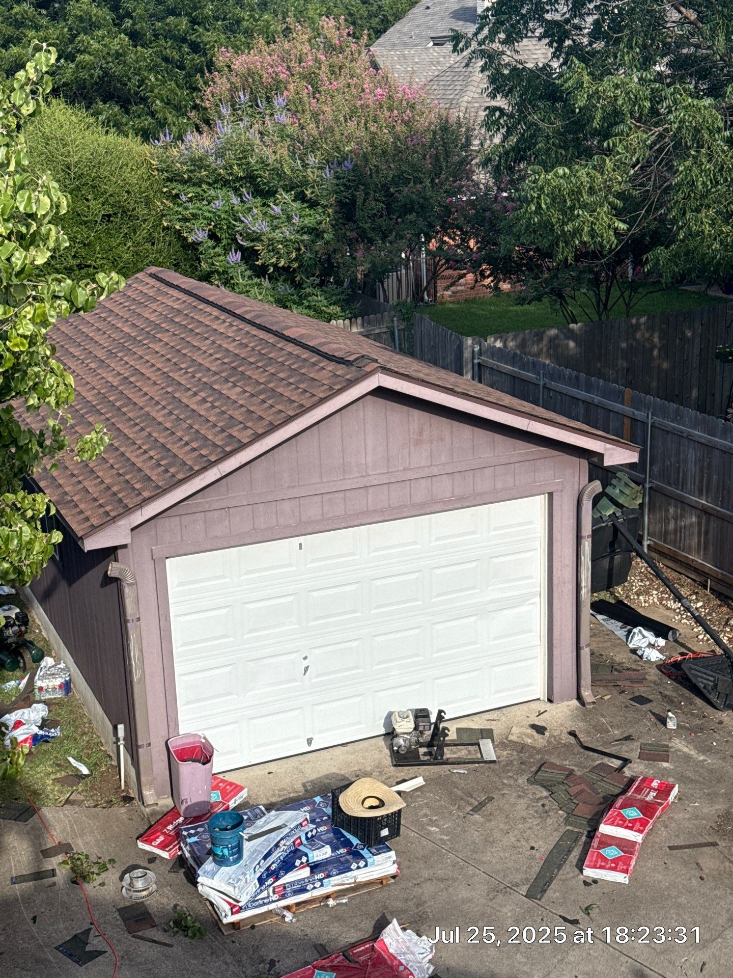 Residential Roof Replacement using GAF HDZ HICKORY by Elite Roofing LLC