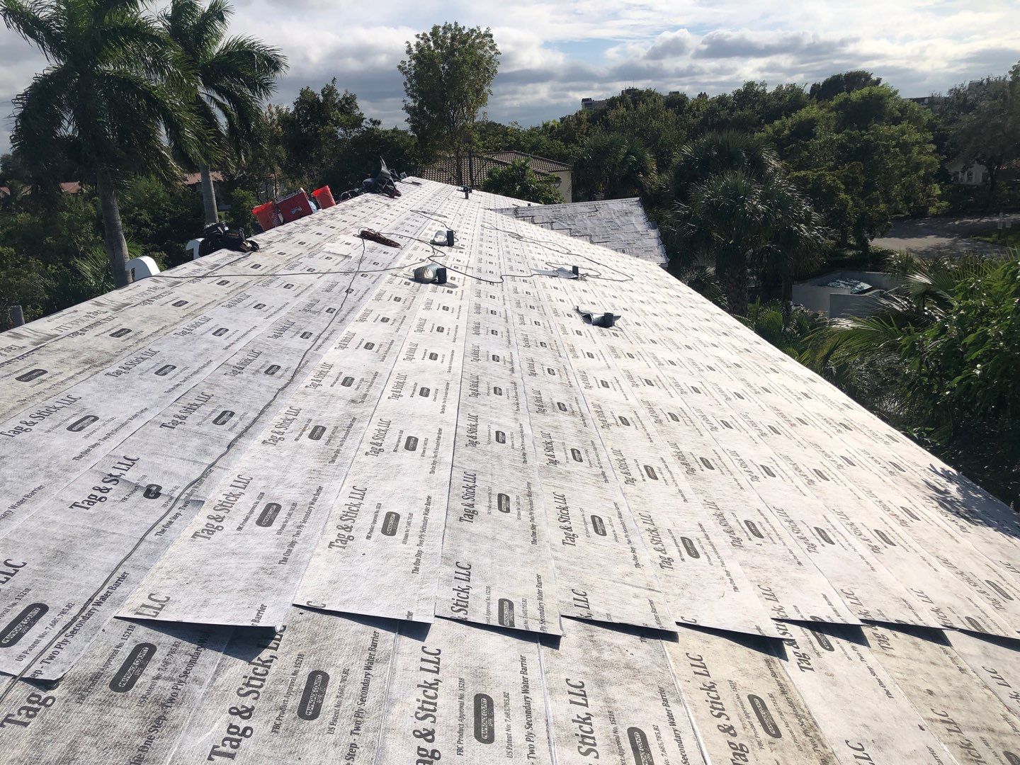Residential Roofing Installation using Eagle Roofing Tile by BLUES BROTHERS ROOFING