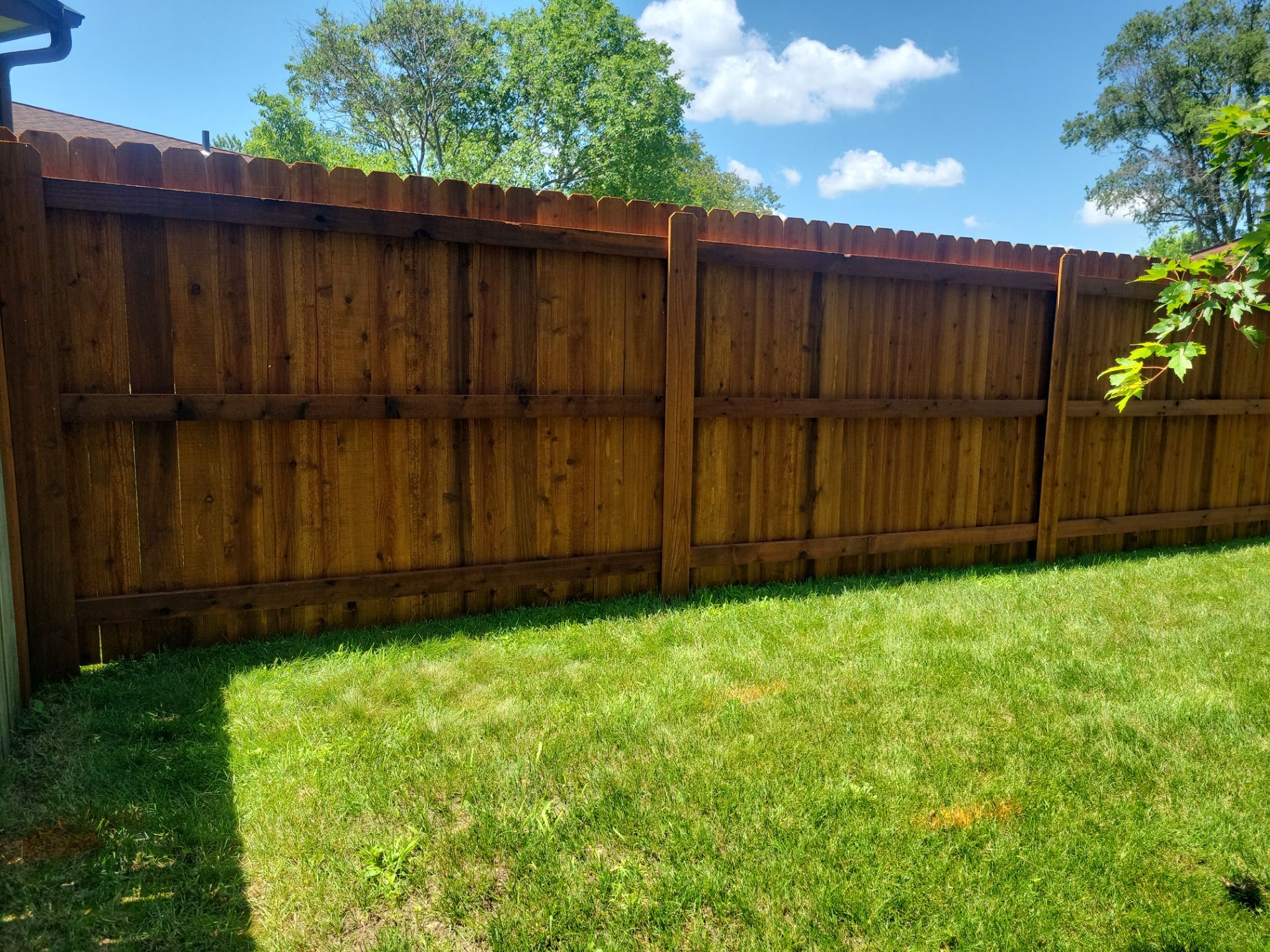 Project in Janesville by Perfect Picket Fence and Stain