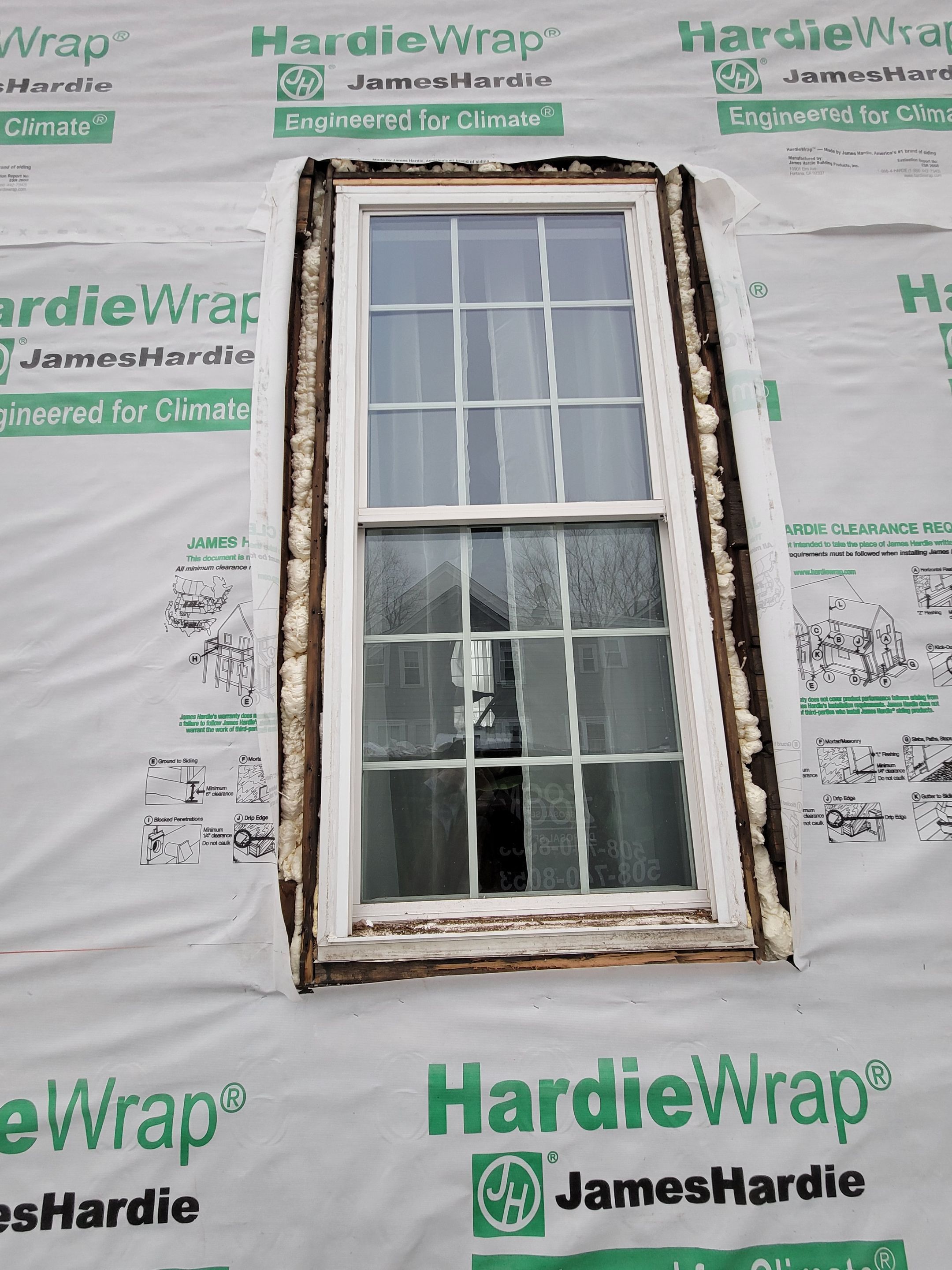 Siding Installation using James Hardie by UBrothers Construction