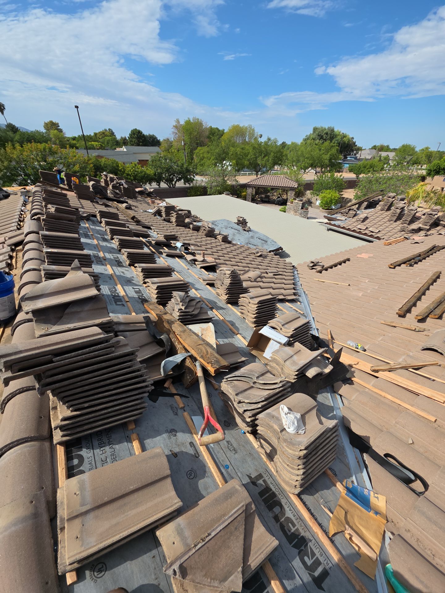 Recent Rain and Storm Damage in Gilbert by Weather-Tite Roofing