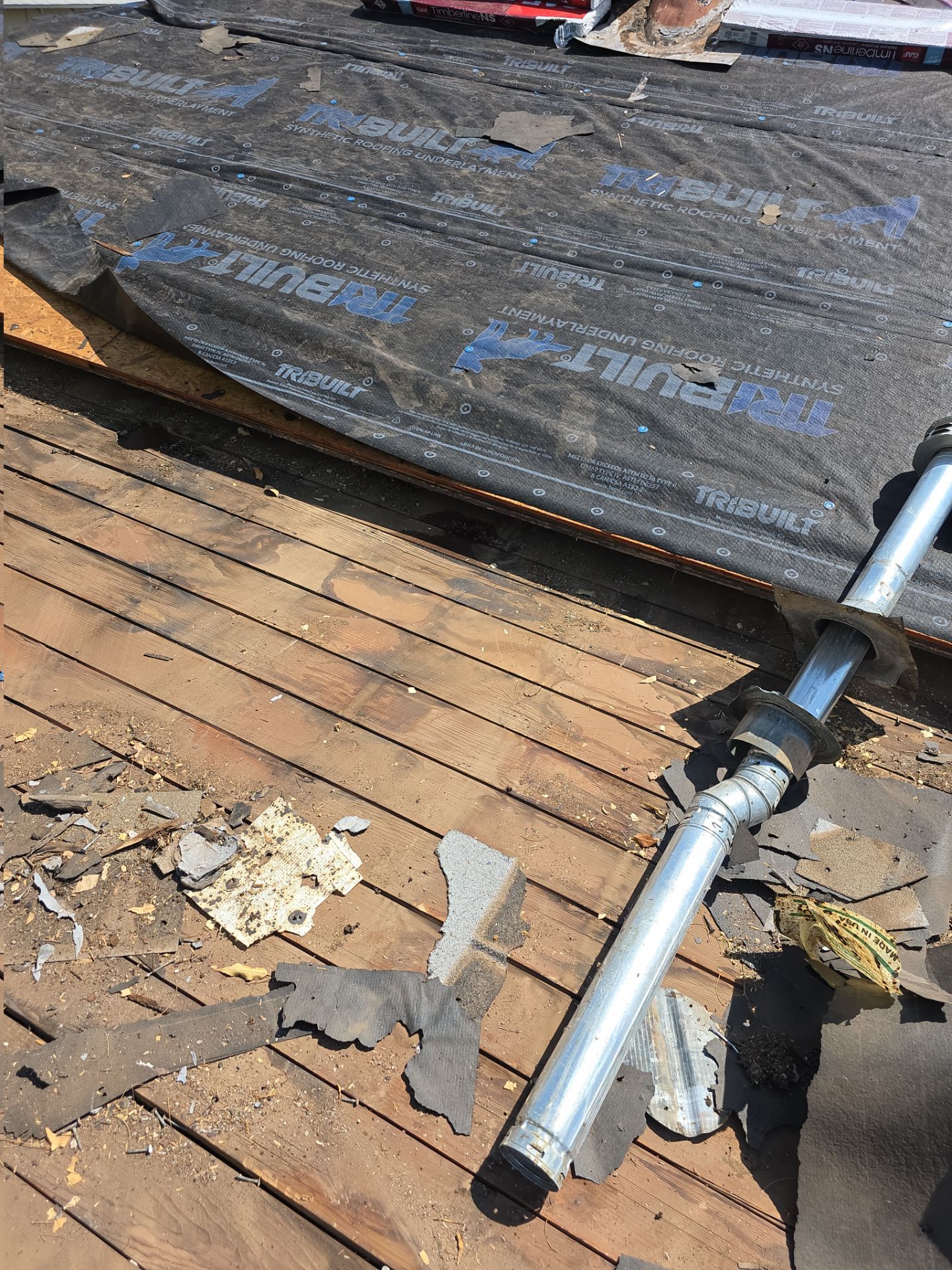 Residential Roof Install using GAF by Weather-Tite Roofing