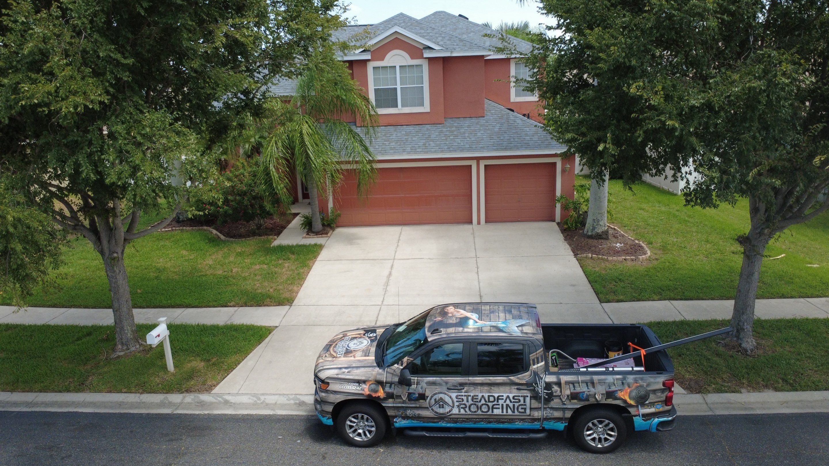 Roof Replacement in Ruskin, FL by Steadfast Roofing 