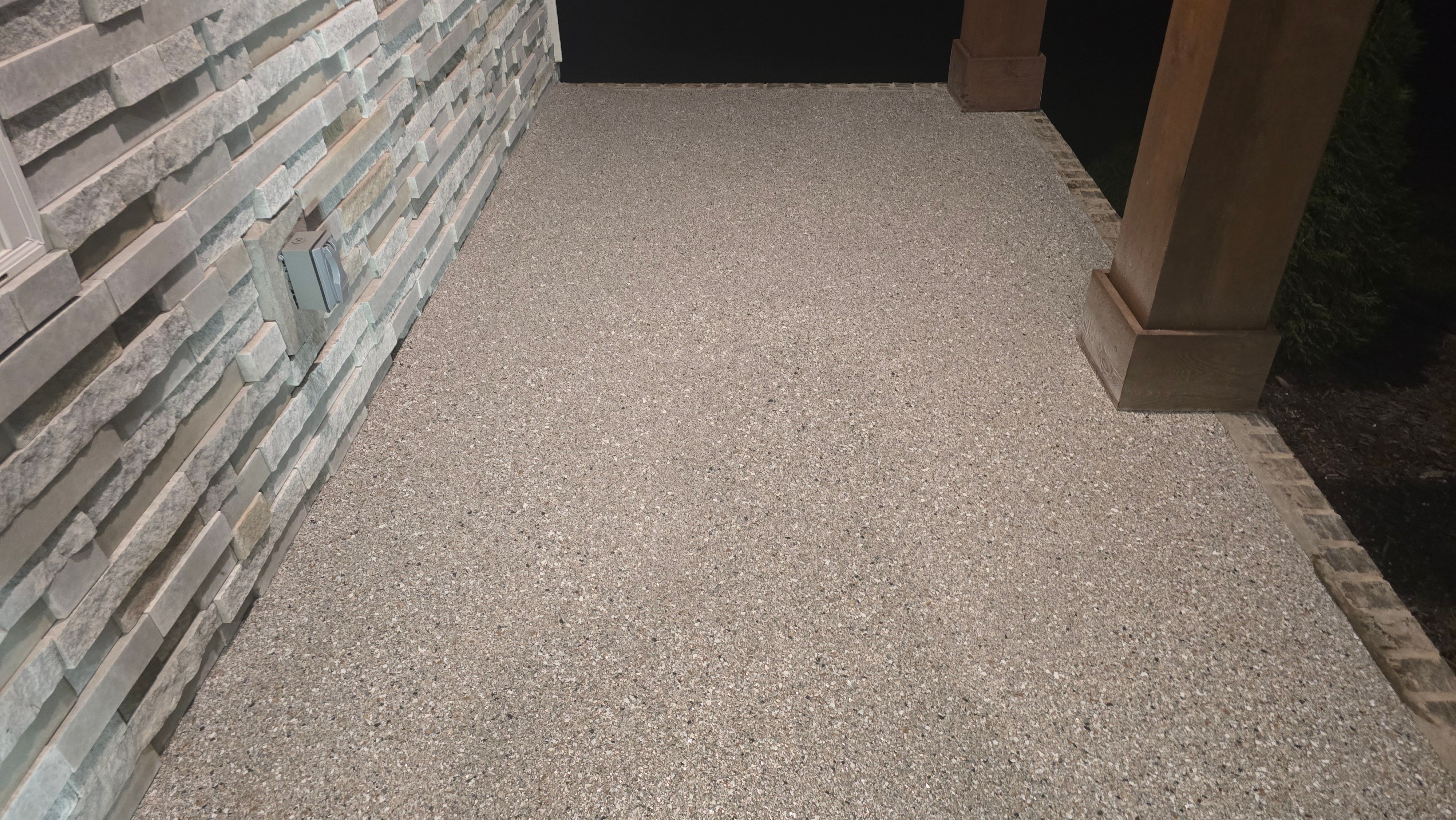Porch Using Claystone by Elite Floor Solutions