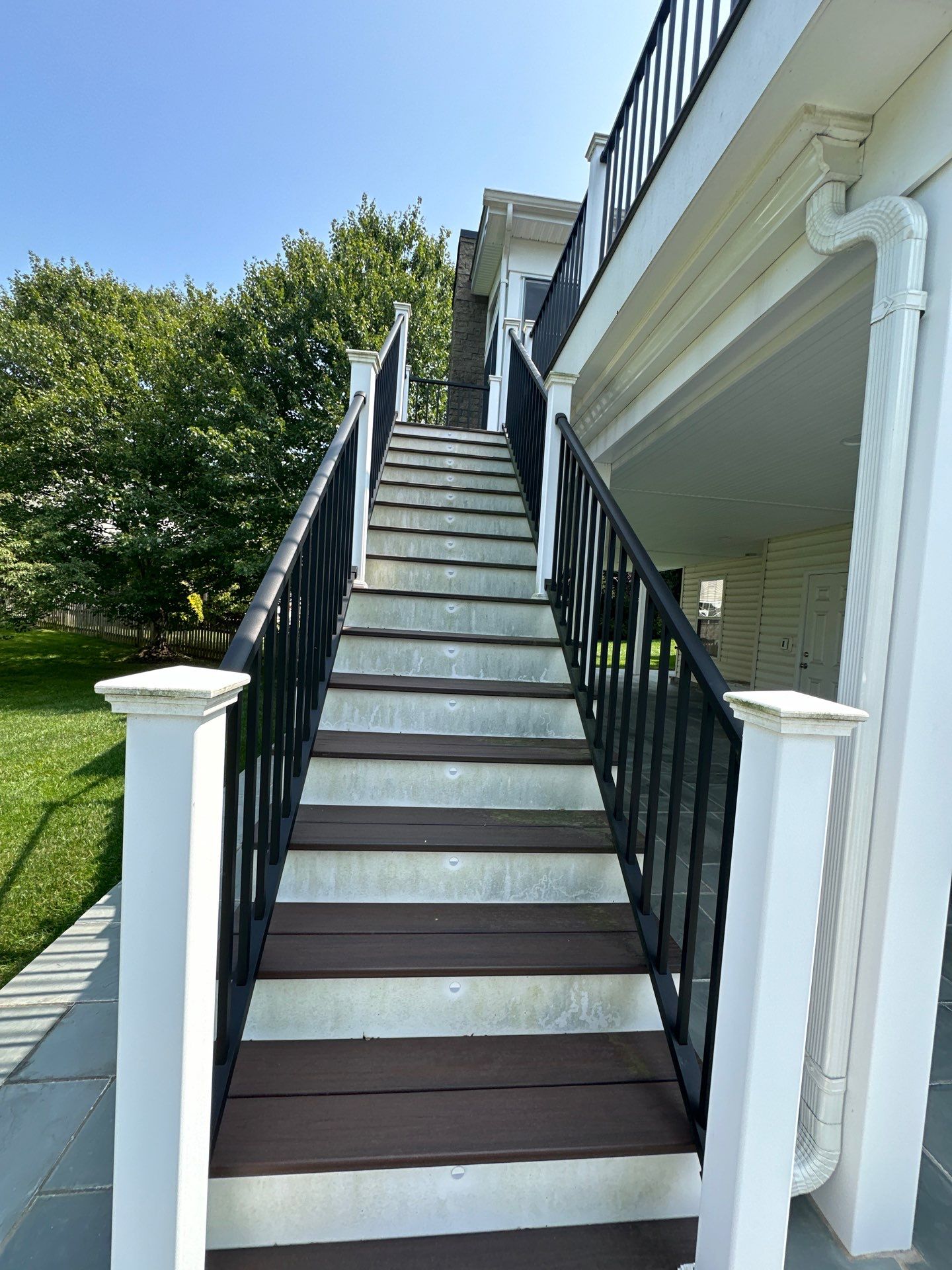 House  and deck washing  by Baltimore Pressure Washers Inc.