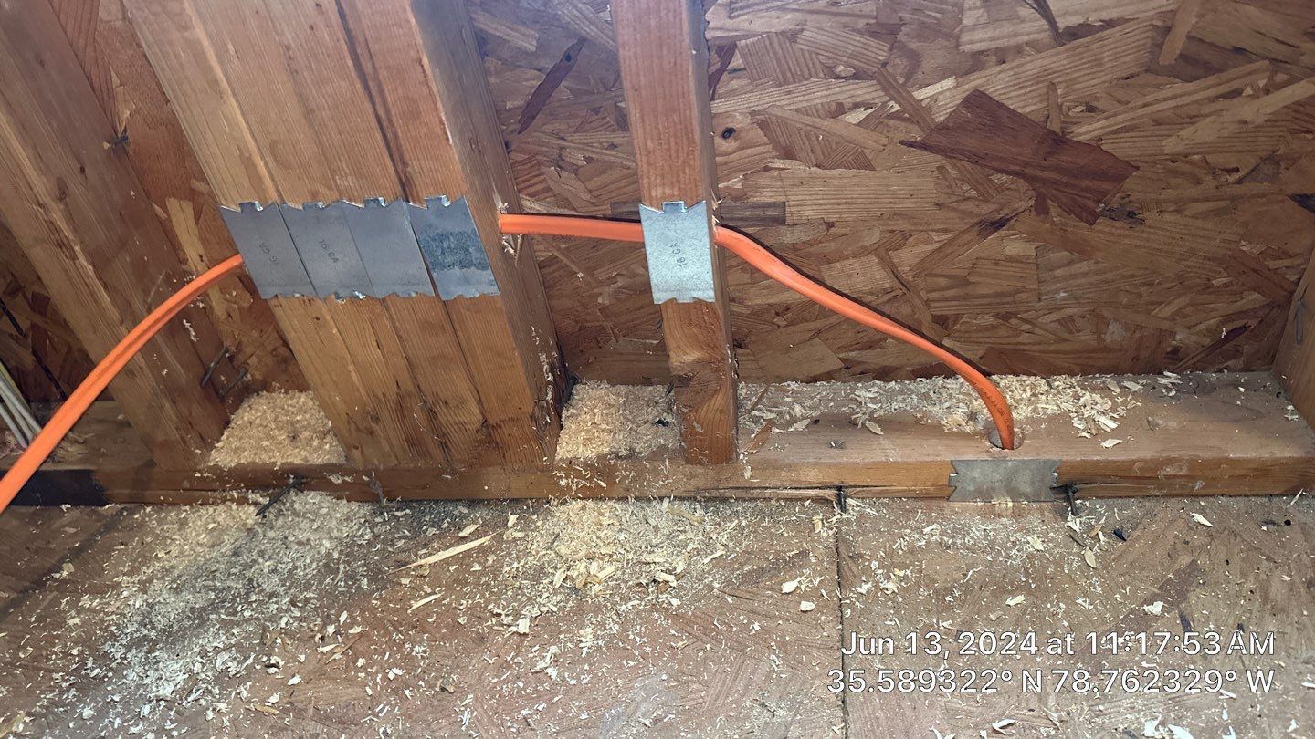 2 Trane XV20i Split System Install by Nick's Mechanical LLC.