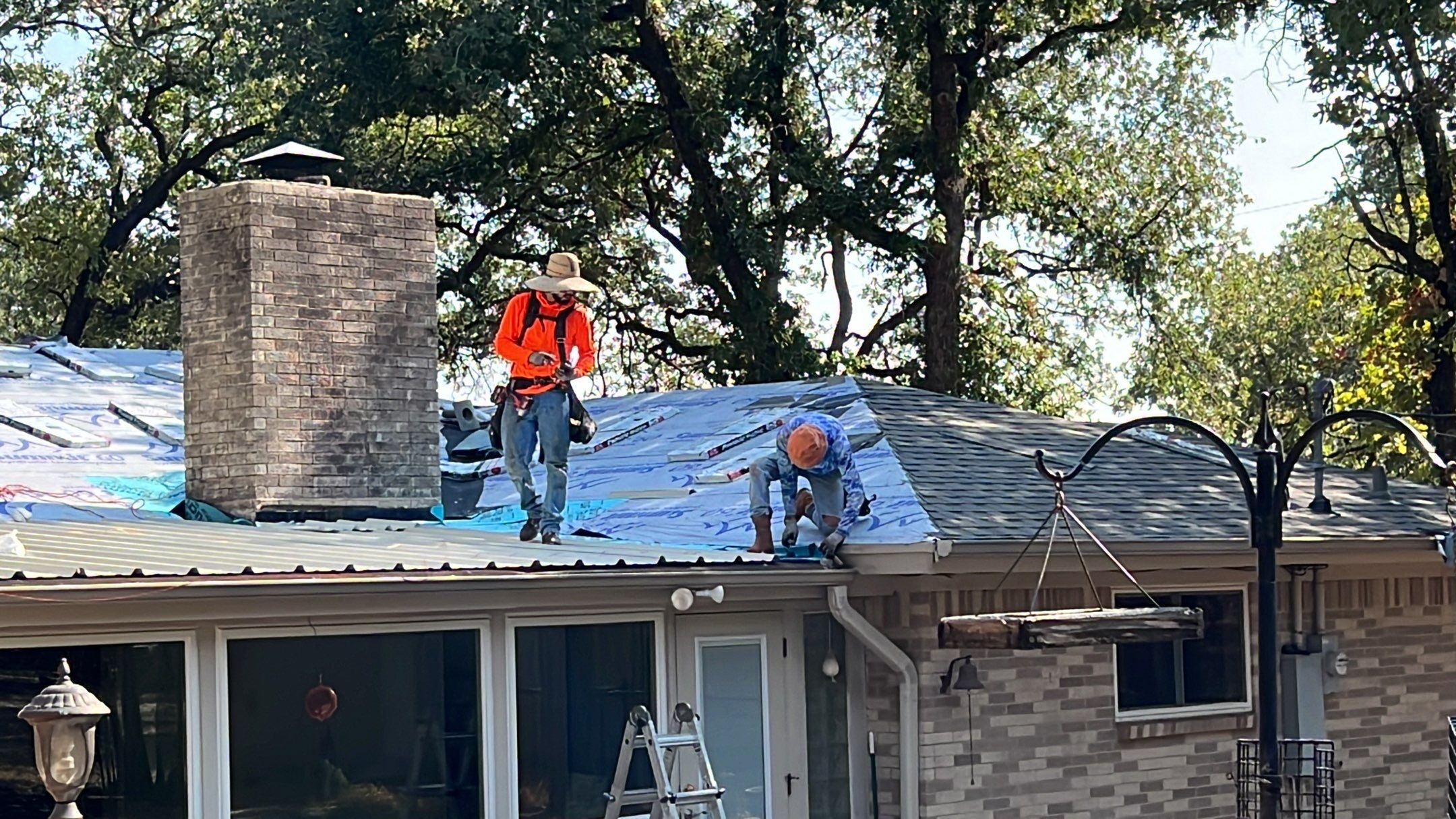 Residential Roofing Installation using ATLAS Pinnacle Pristine Shingles by Harvey Roofing & Construction