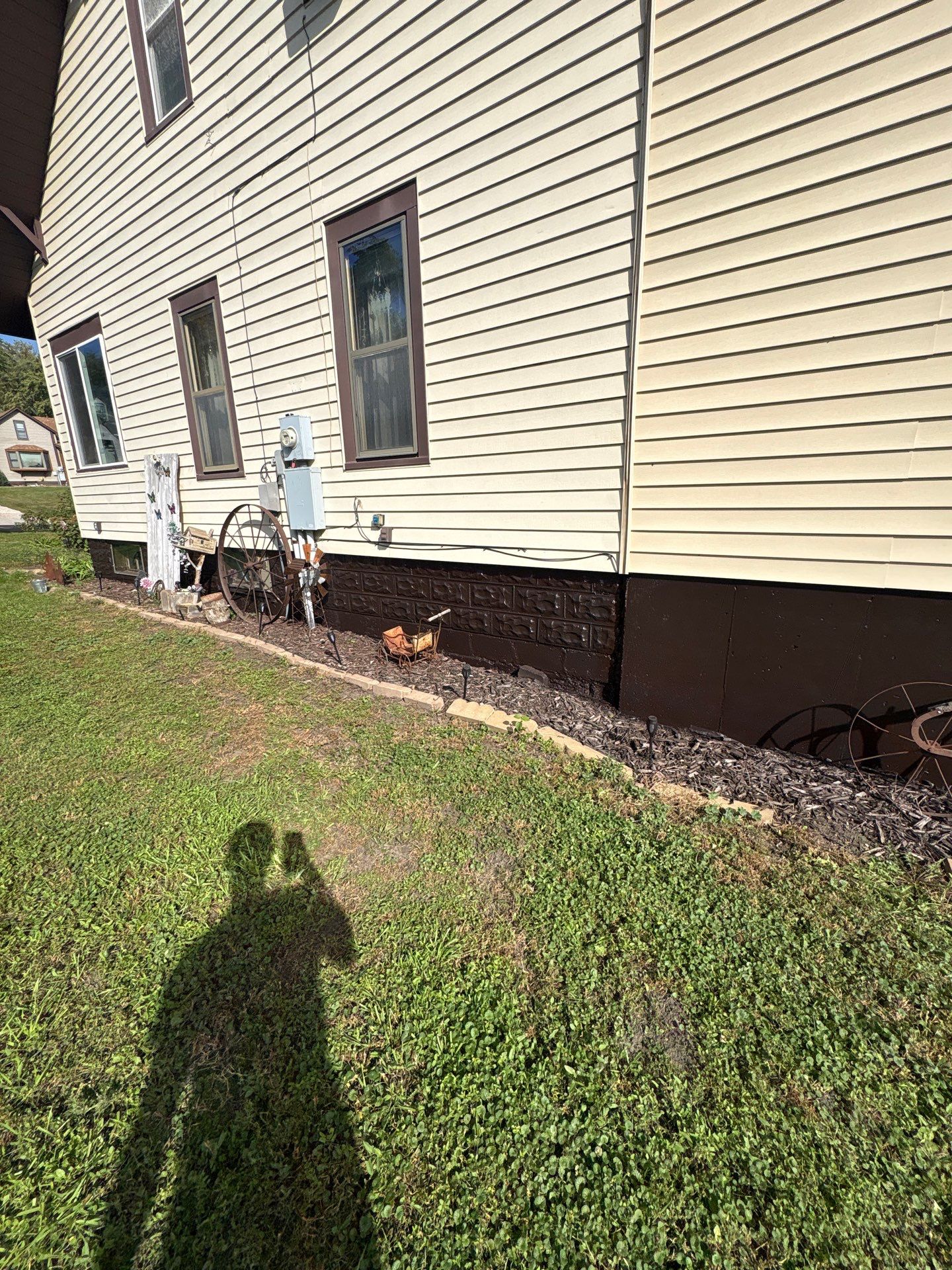 Exterior Painting for Residential Foundation and Metal Shop in Humboldt by Select Painting, Coatings & Garage Cabinets