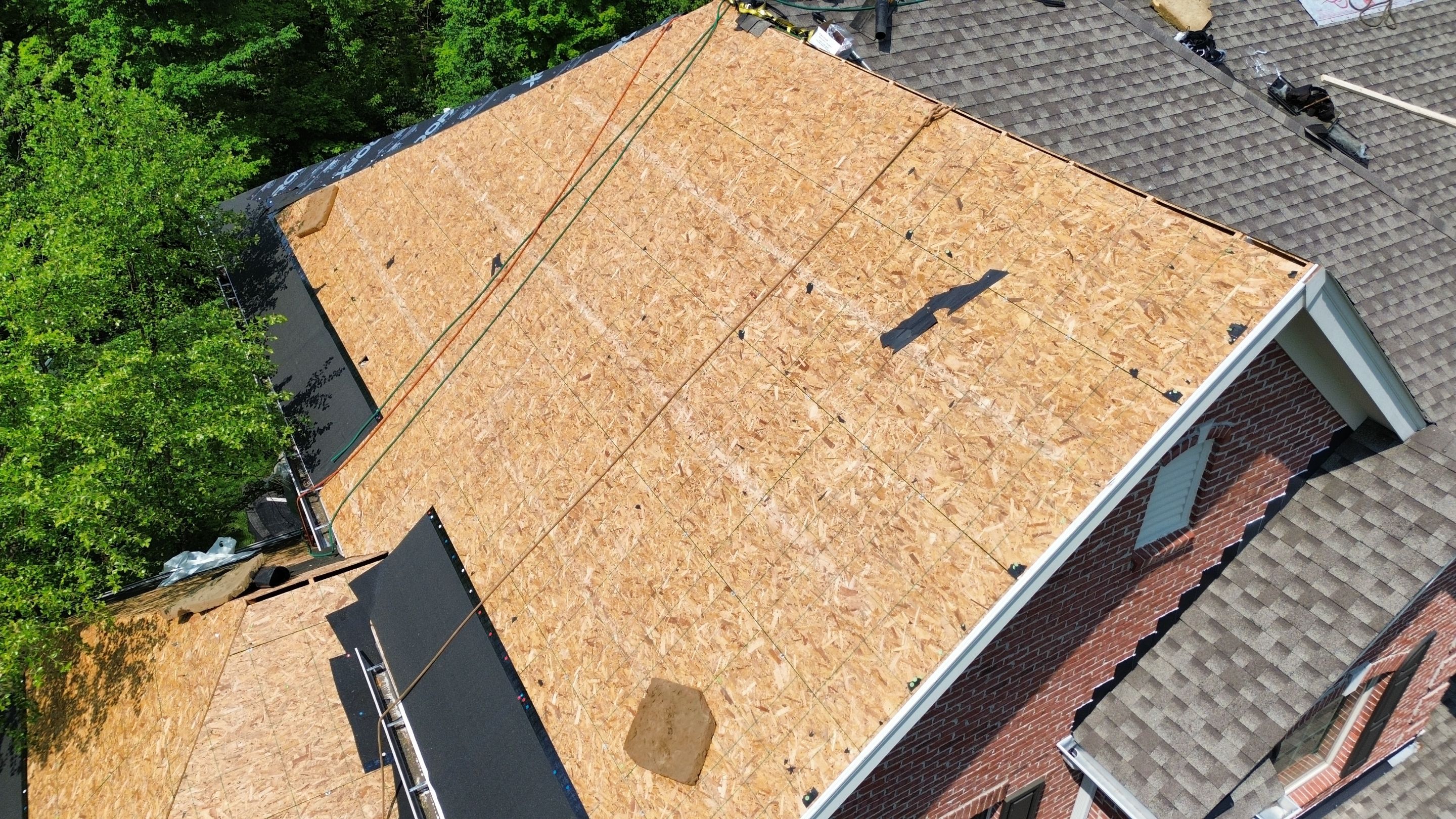 Residential Roofing Installation using Duration Series Shingles - Colonial Slate by RoofX 