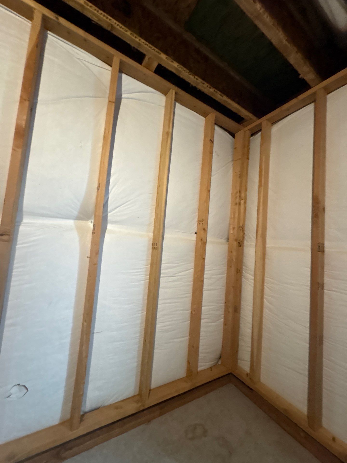 Basement Egress Window and Interior Wall Framing in Wellington by CompanyCam Sales Demo