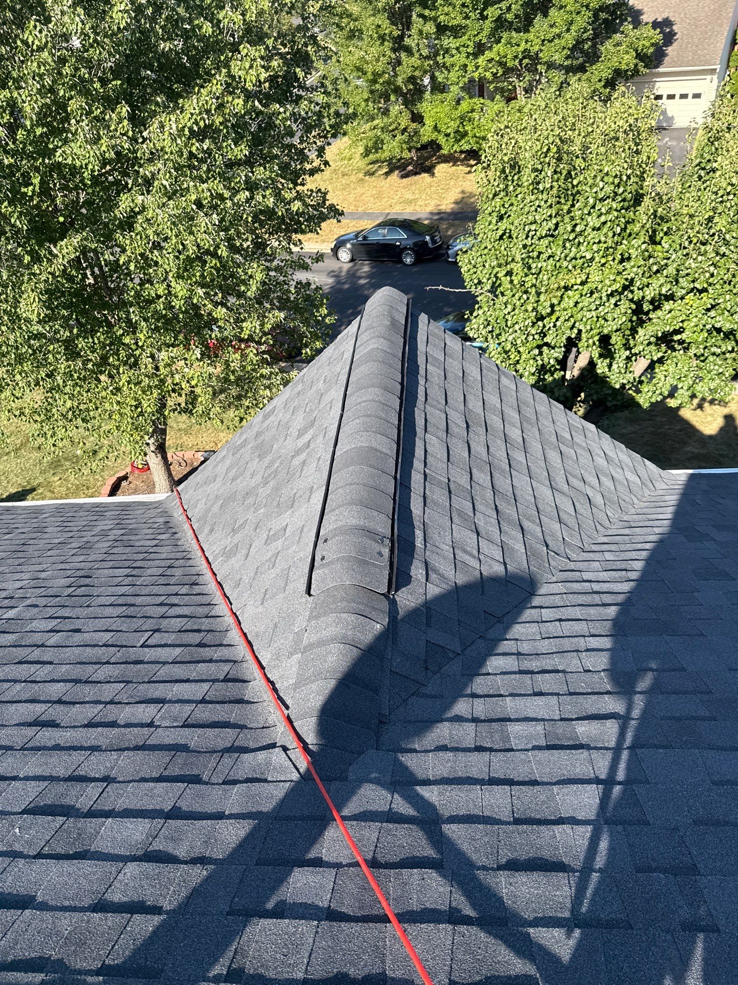 Gainesville: Residential Roof Replacement with CertainTeed Landmark in Moire Black  by RM Banning, Inc.