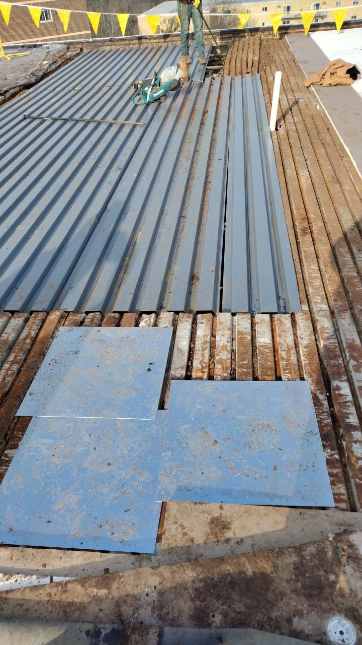 Commercial flat roof parma by Absolute Roofing and Construction