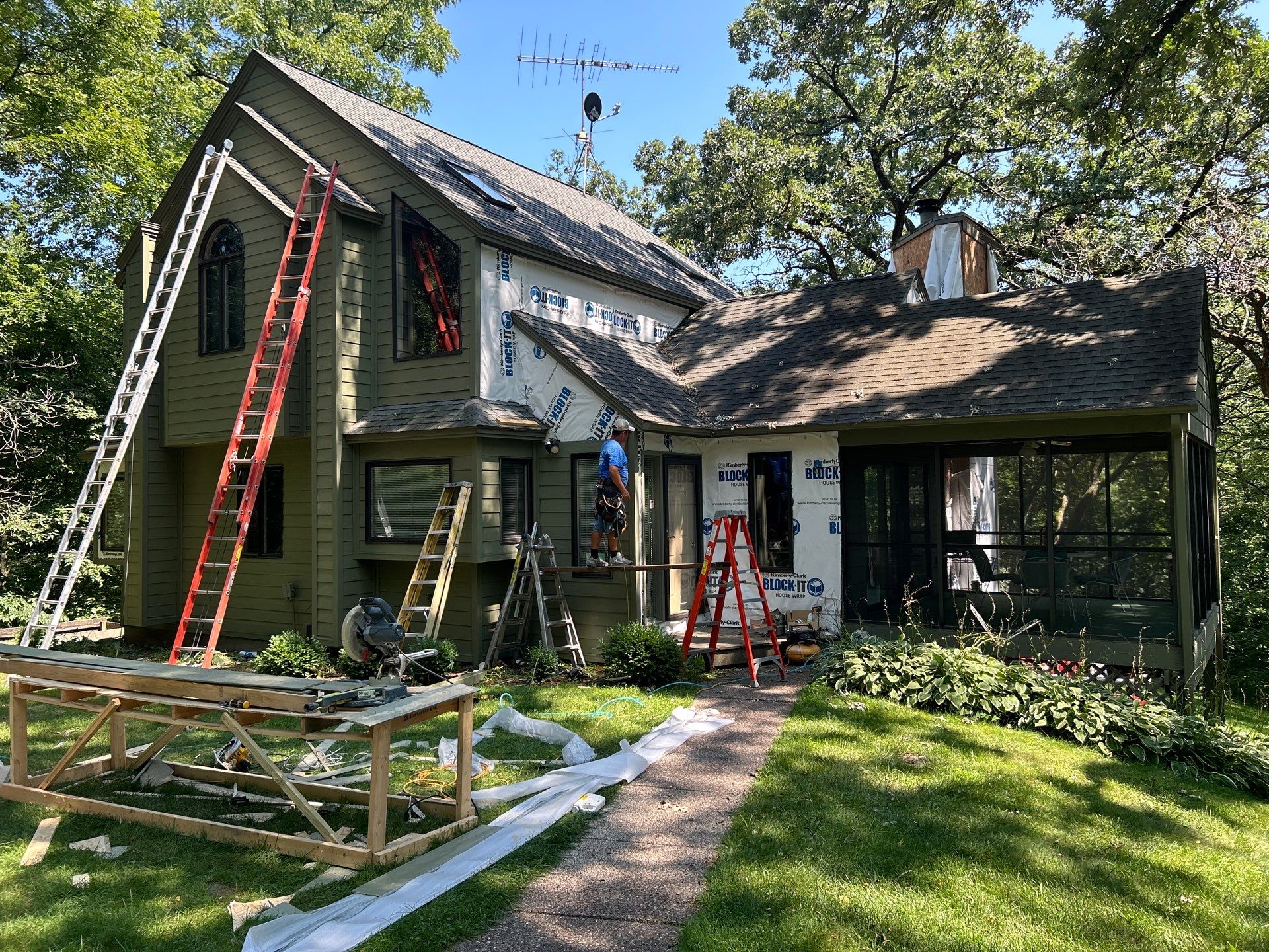 LP Smart Siding Replacement by KRC Roofing And Siding