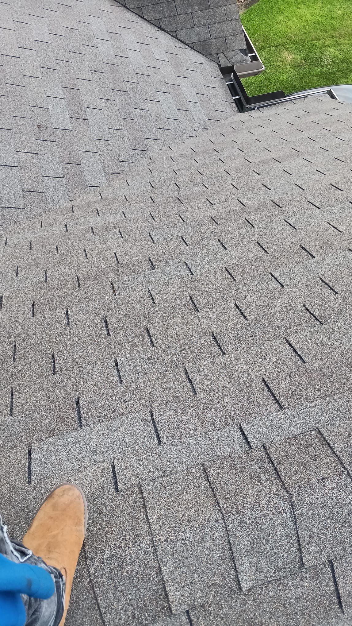 Hail Damage using Owen's Corning Duration (Lifetime) Shingles by Roof Repair Company