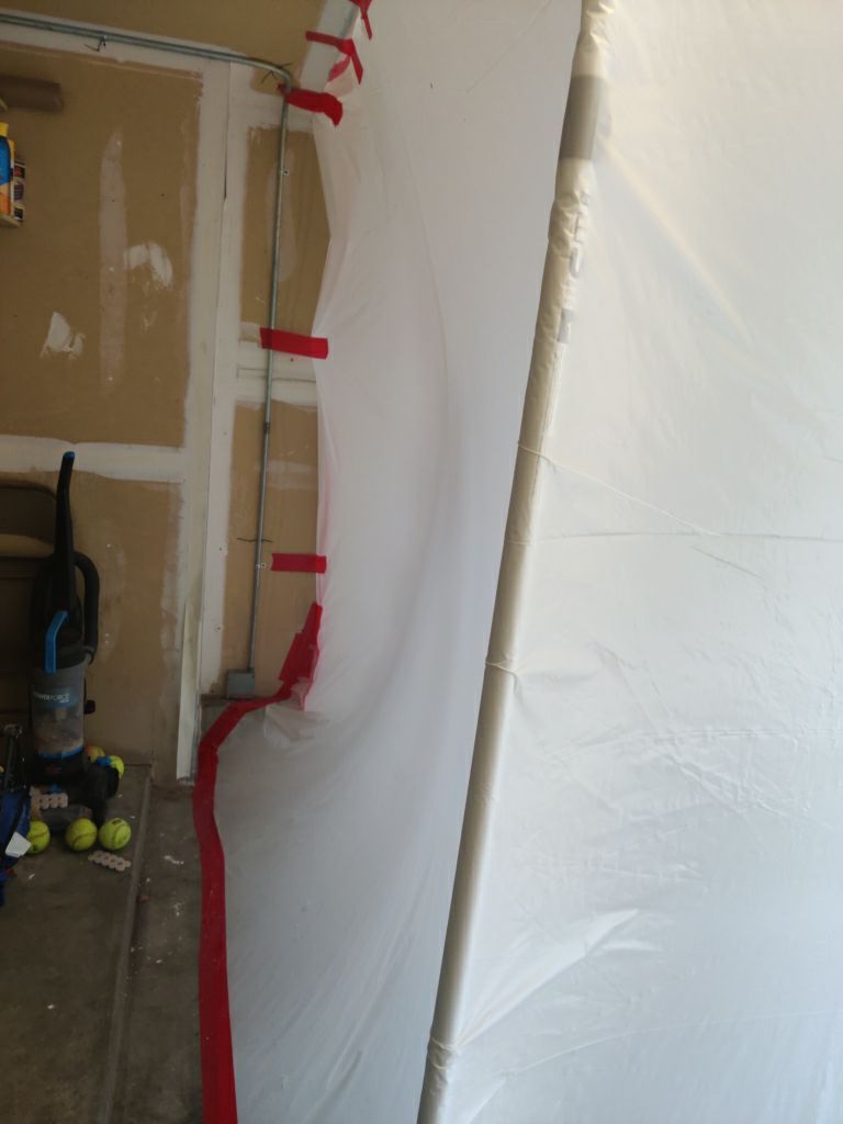 Water Damage in Garage by Accountable Home Services