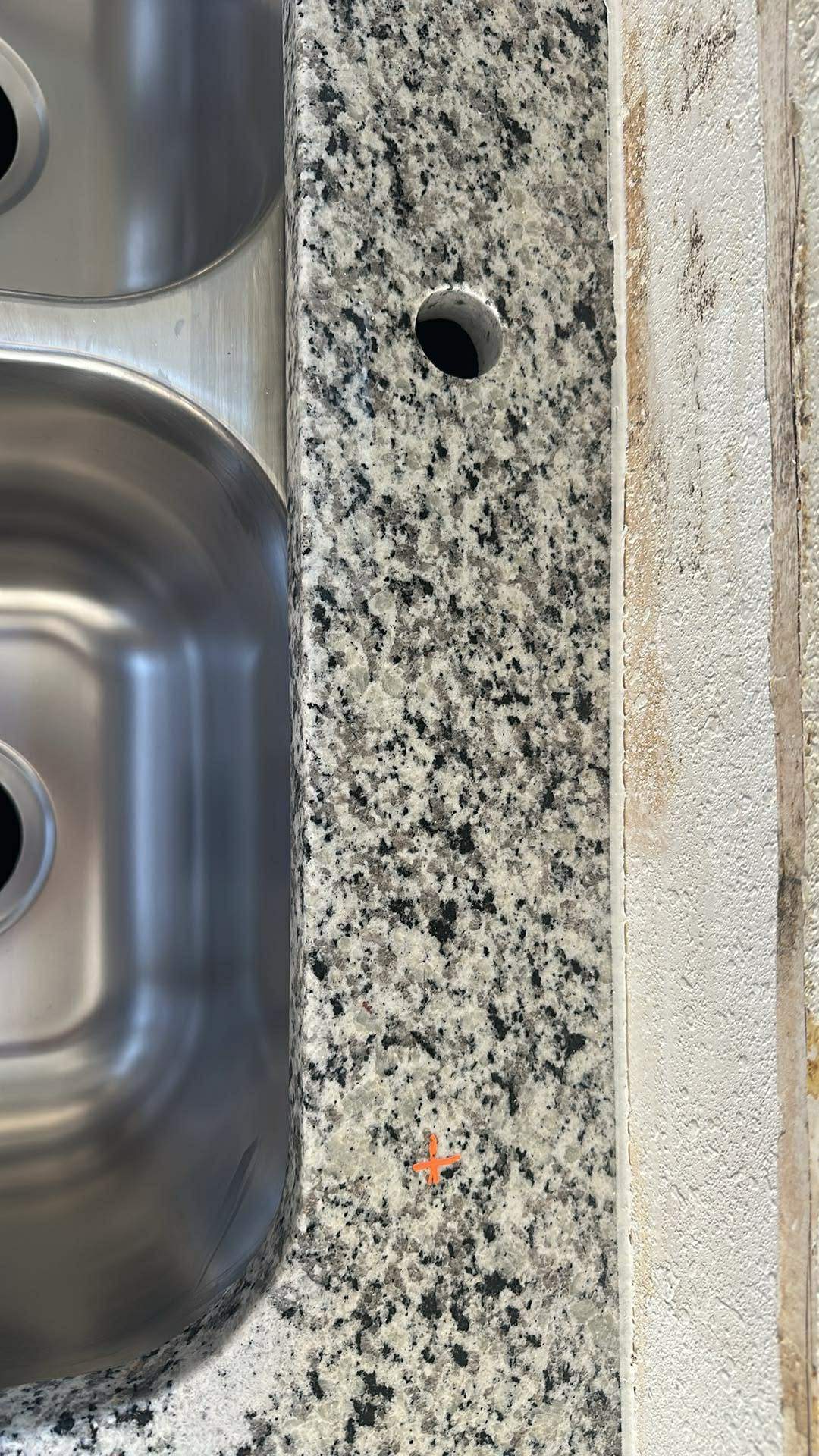 Kitchen Remodel and Water Damage Restoration in San Antonio by Mena stone surfaces