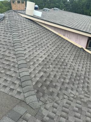 roof replacement, chimney flashing repair, and skylight replacement in Oklahoma City