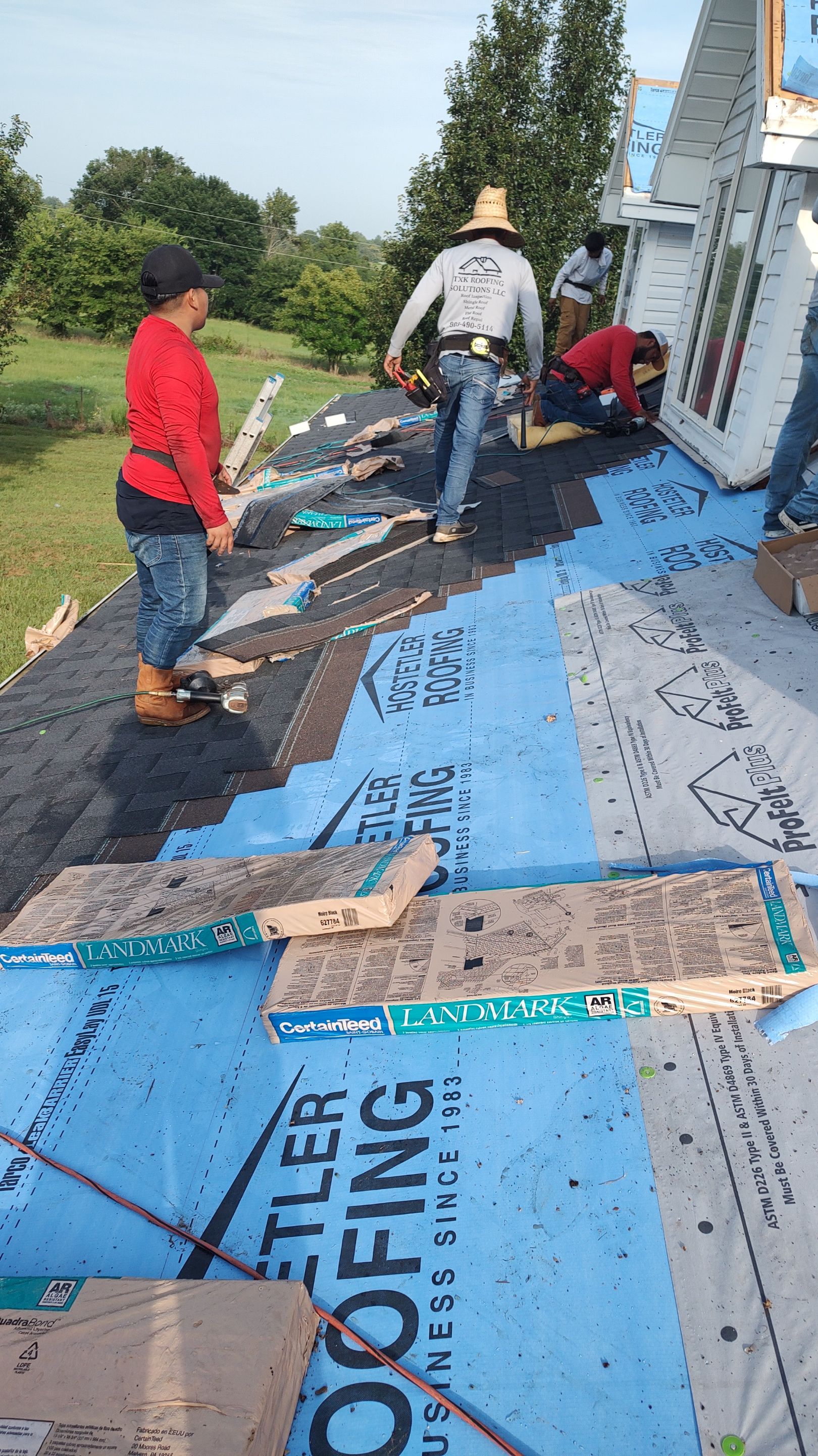 Residential Reroof: 30 Year Architectural Shingle by Hostetler Roofing