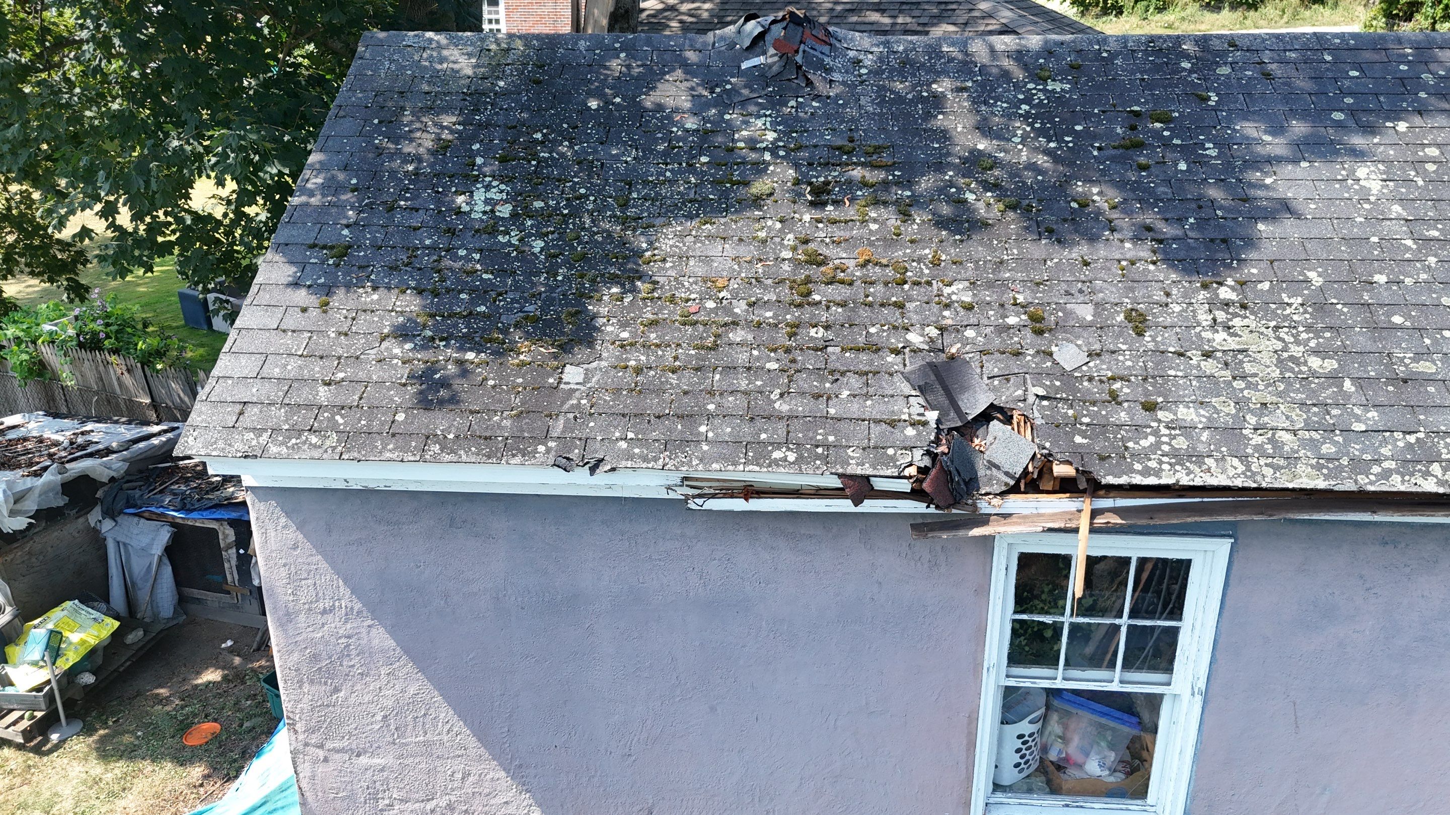 Garage Roof Replacement & Trim Repair by Mighty Dog Roofing of Greater Middlesex County