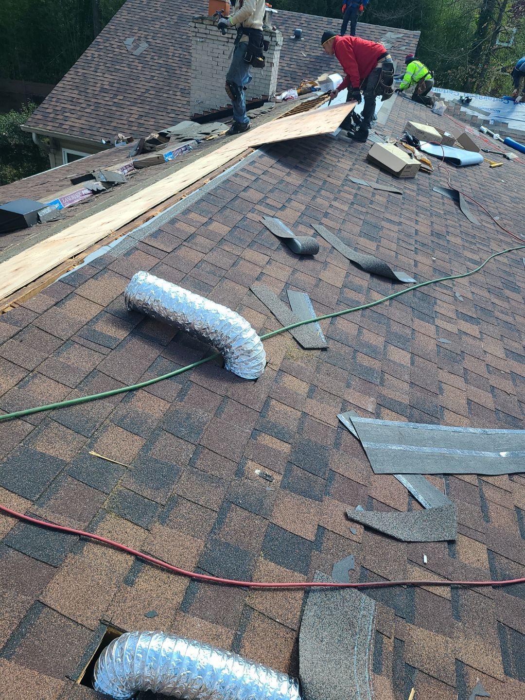 Fairfax: Residential Roof Replacement with CertainTeed Landmark Pro in Max Def Burnt Sienna by RM Banning, Inc.