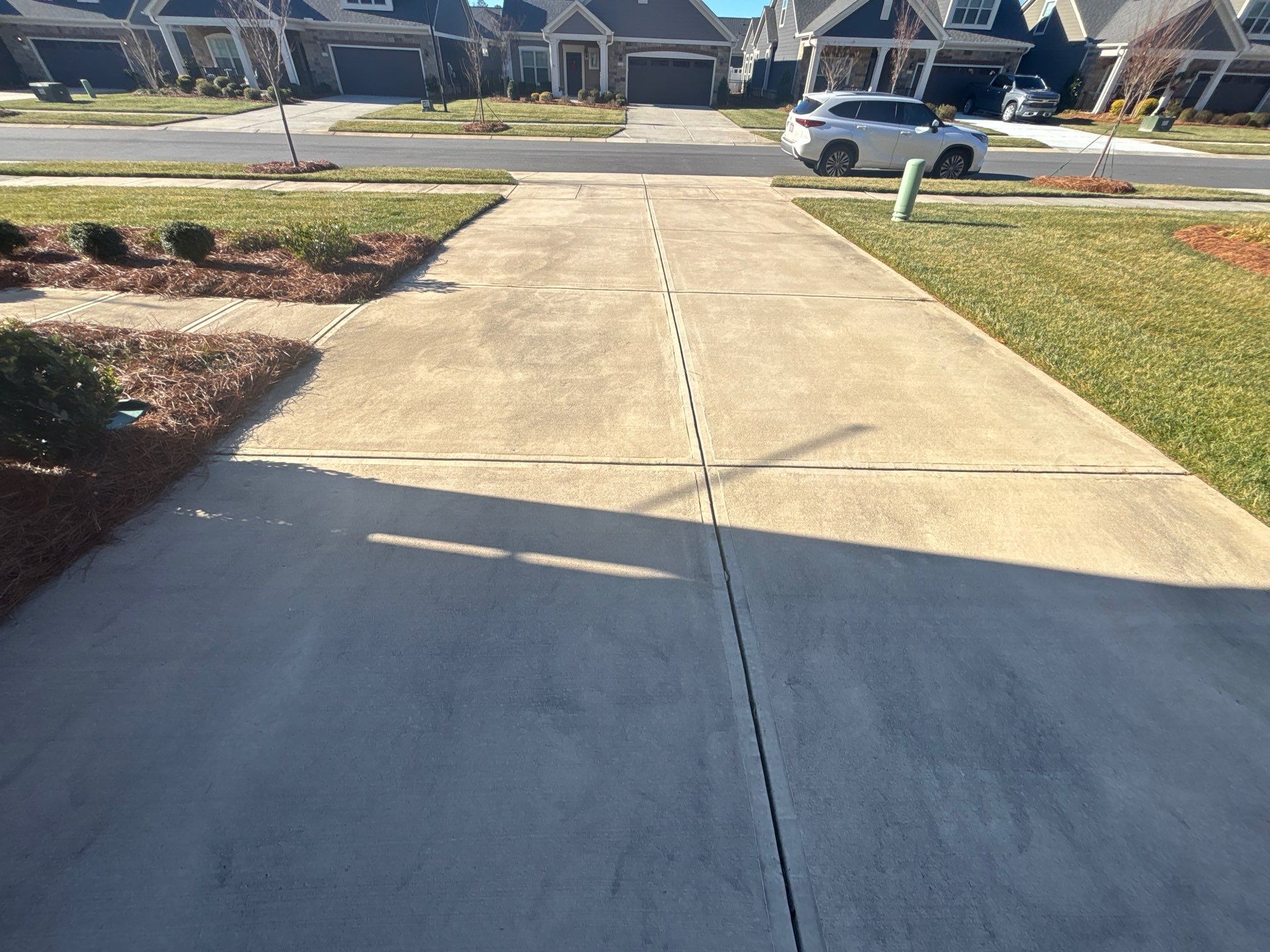 Concrete Driveway using Concrete Stain by DuraSeal